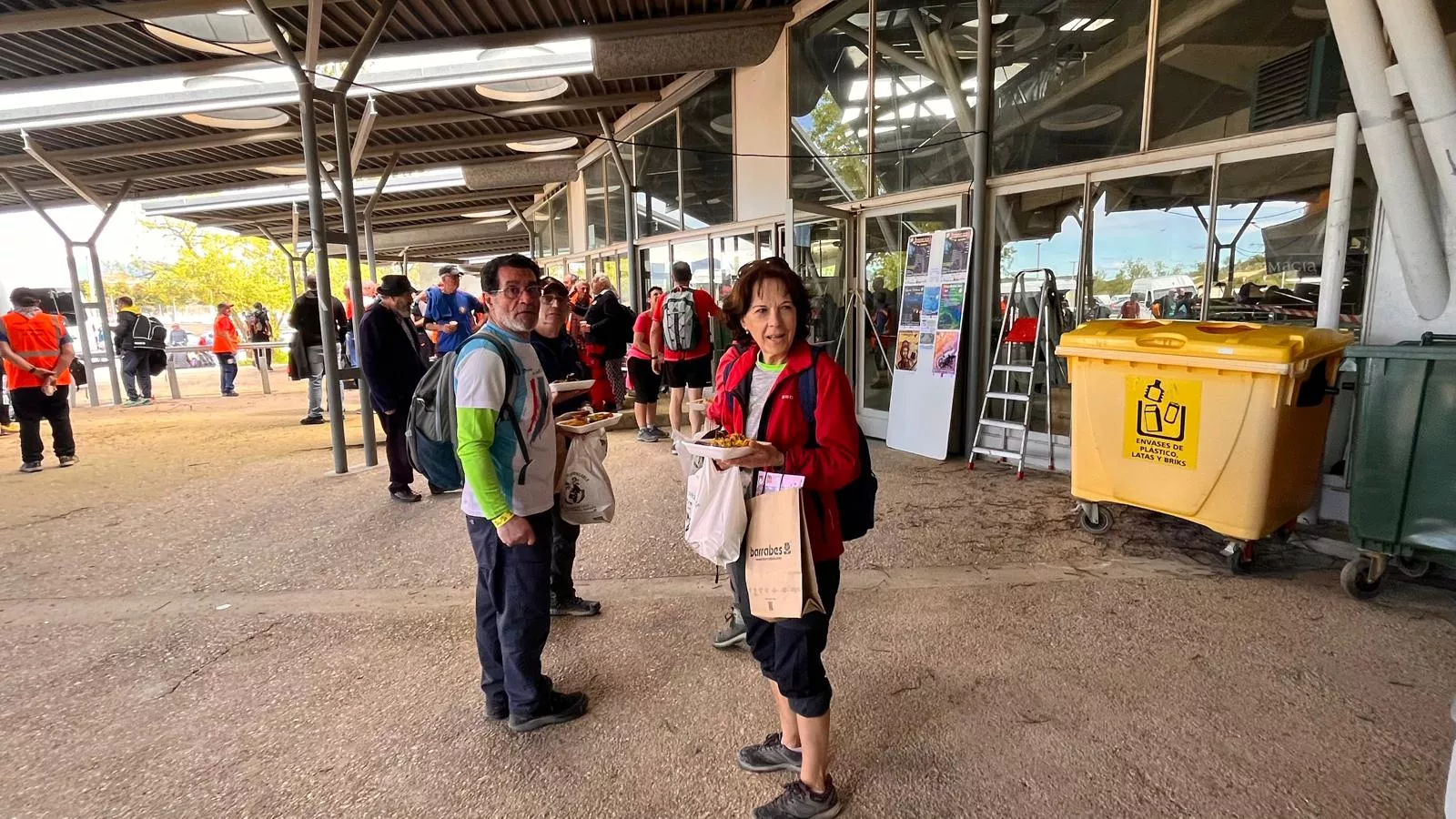 24 edición de la Jorgeada que ha unido Zaragoza y Huesca. Foto Mercedes Manterola