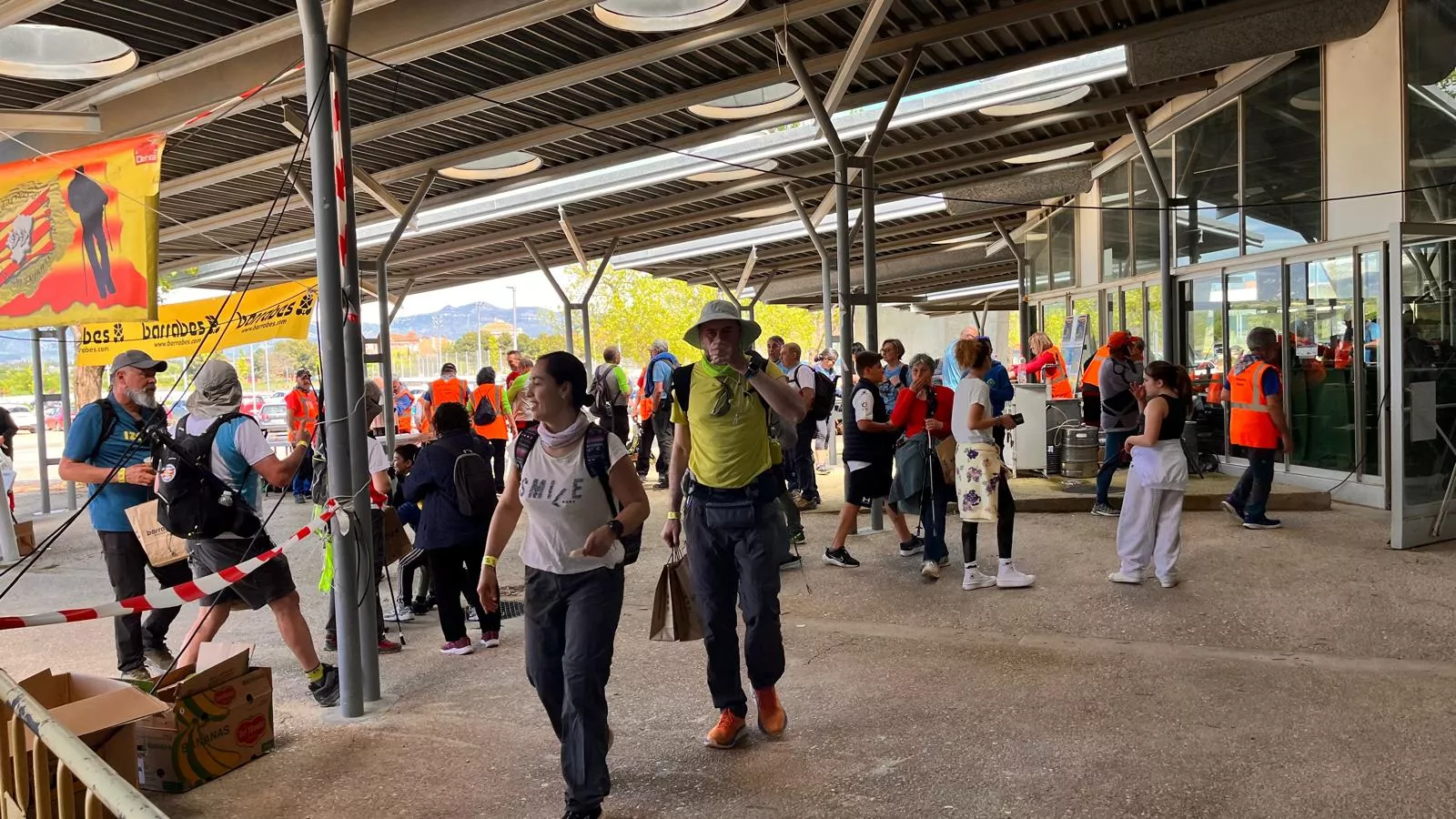 24 edición de la Jorgeada que ha unido Zaragoza y Huesca. Foto Mercedes Manterola