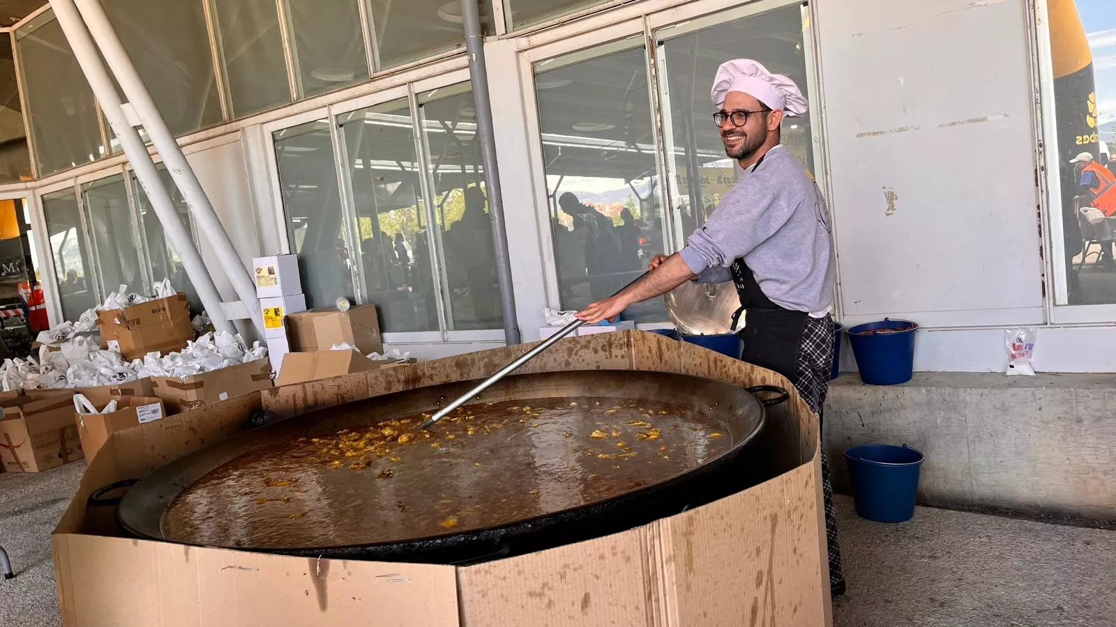24 edición de la Jorgeada que ha unido Zaragoza y Huesca. Foto Mercedes Manterola