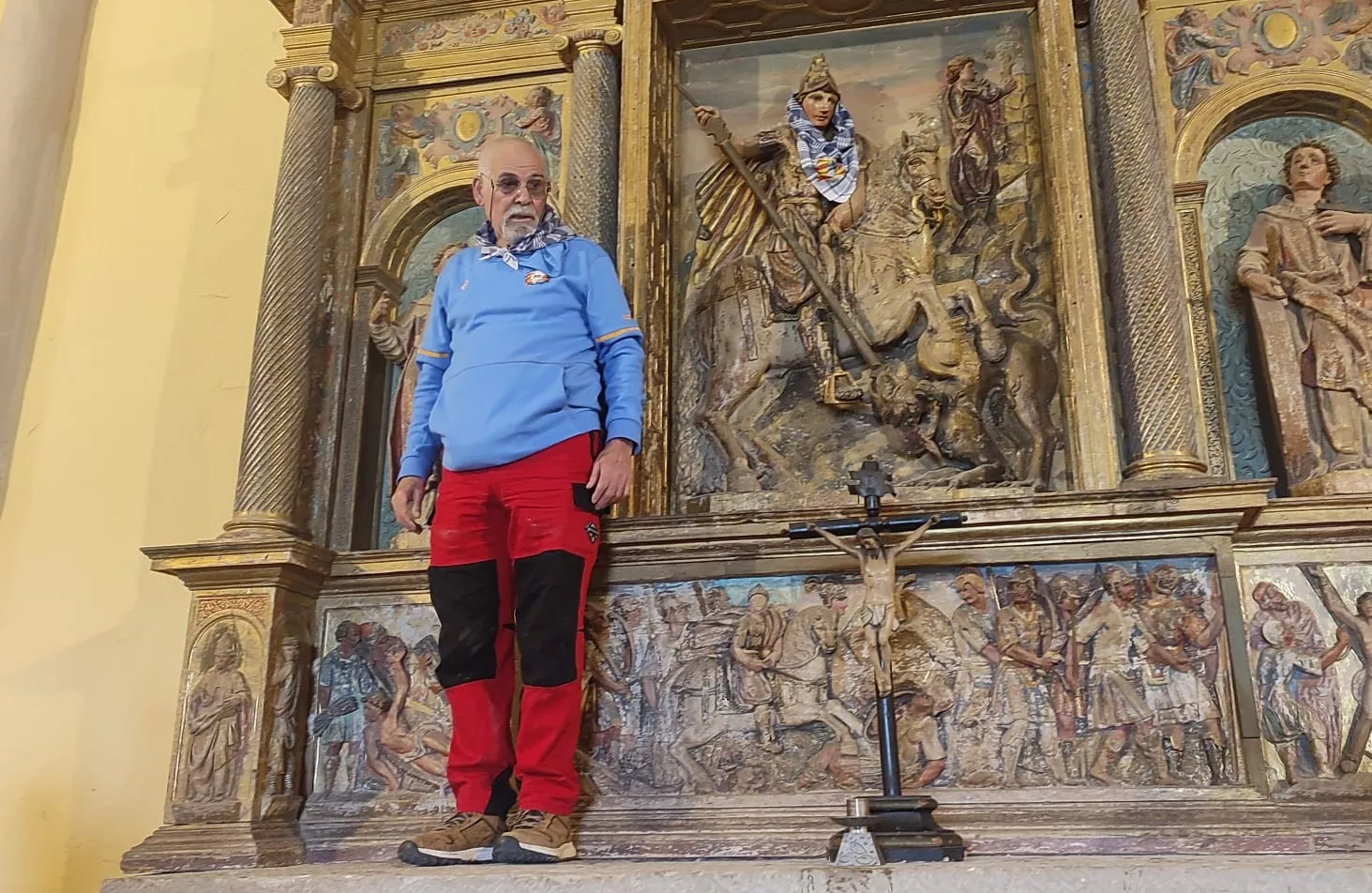 24 edición de la Jorgeada que ha unido Zaragoza y Huesca. Foto MAB