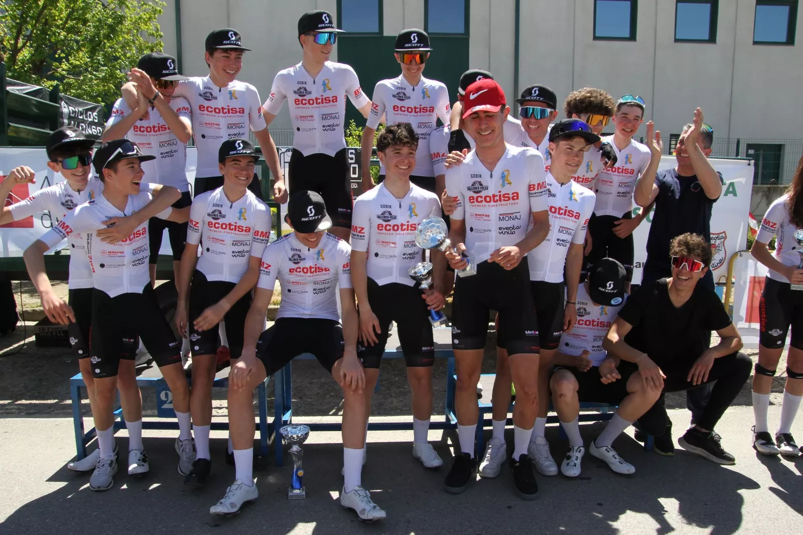 Trofeo San Jorge Ciclismo Escuelas y Cadetes. Foto Carlos Neofato