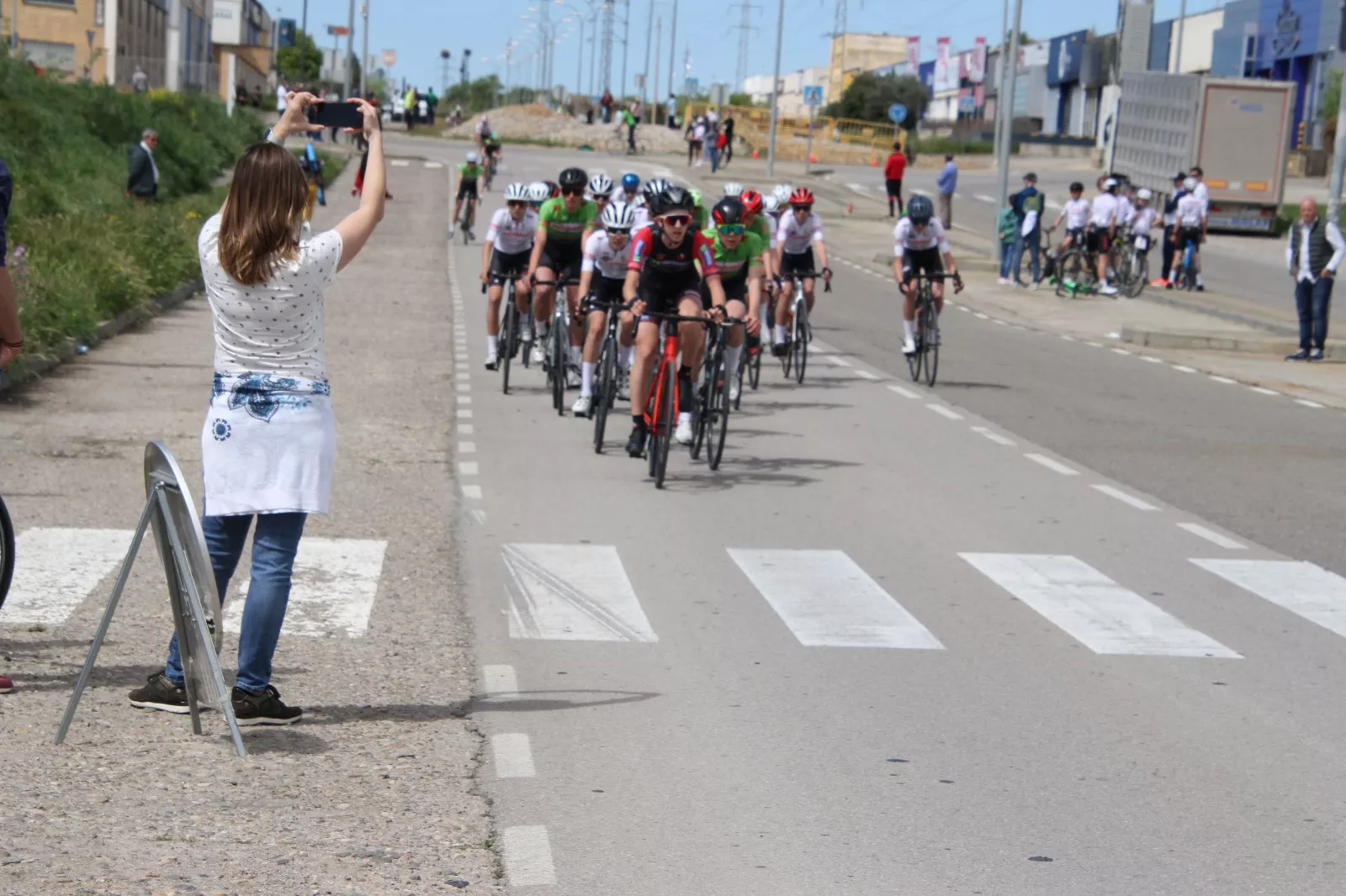 Trofeo San Jorge Ciclismo Escuelas y Cadetes. Foto Carlos Neofato 
