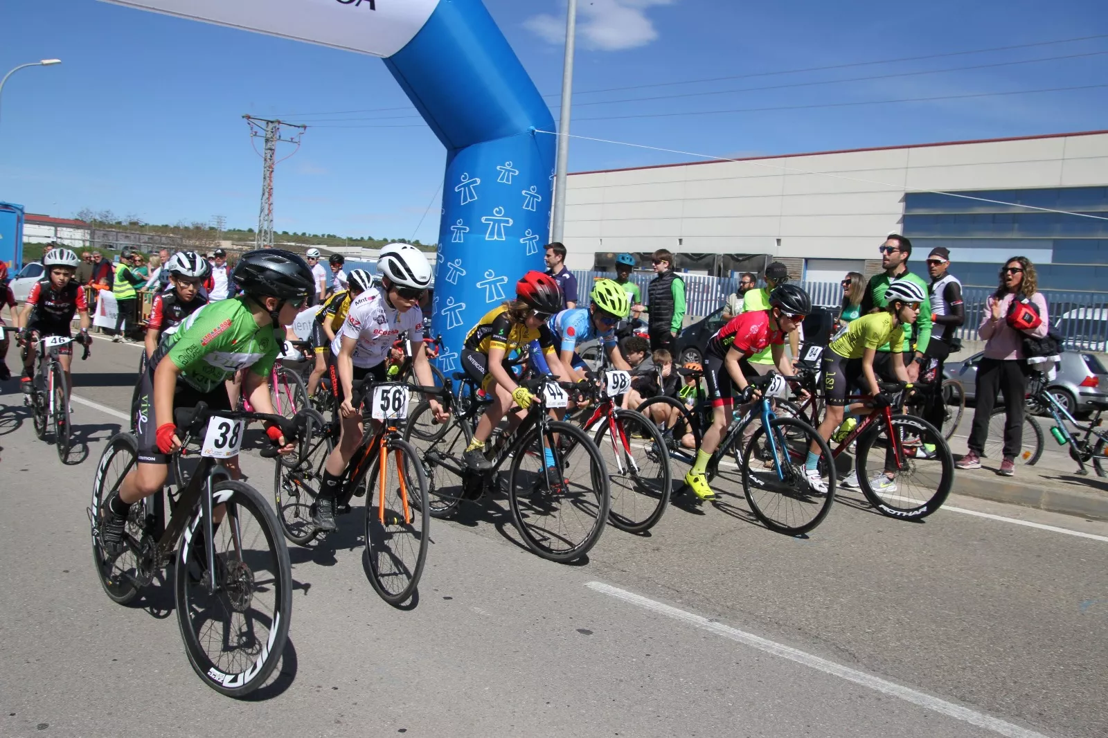Trofeo San Jorge Ciclismo Escuelas y Cadetes. Foto Carlos Neofato 