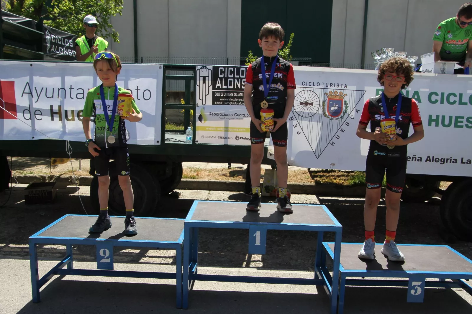 Trofeo San Jorge Ciclismo Escuelas y Cadetes. Foto Carlos Neofato 