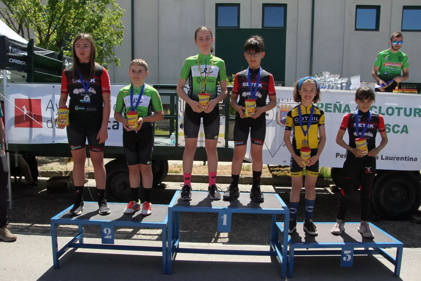 Trofeo San Jorge Ciclismo Escuelas y Cadetes. Foto Carlos Neofato 