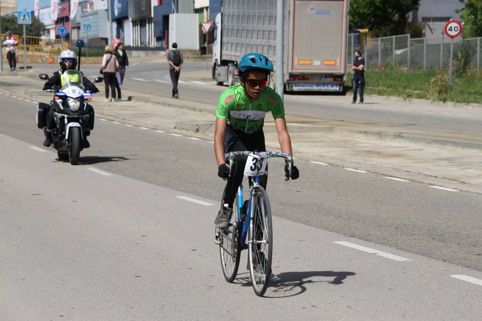Trofeo San Jorge Ciclismo Escuelas y Cadetes. Foto Carlos Neofato