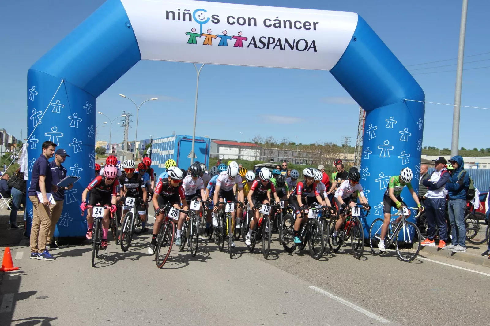 Trofeo San Jorge Ciclismo Escuelas y Cadetes. Foto Carlos Neofato