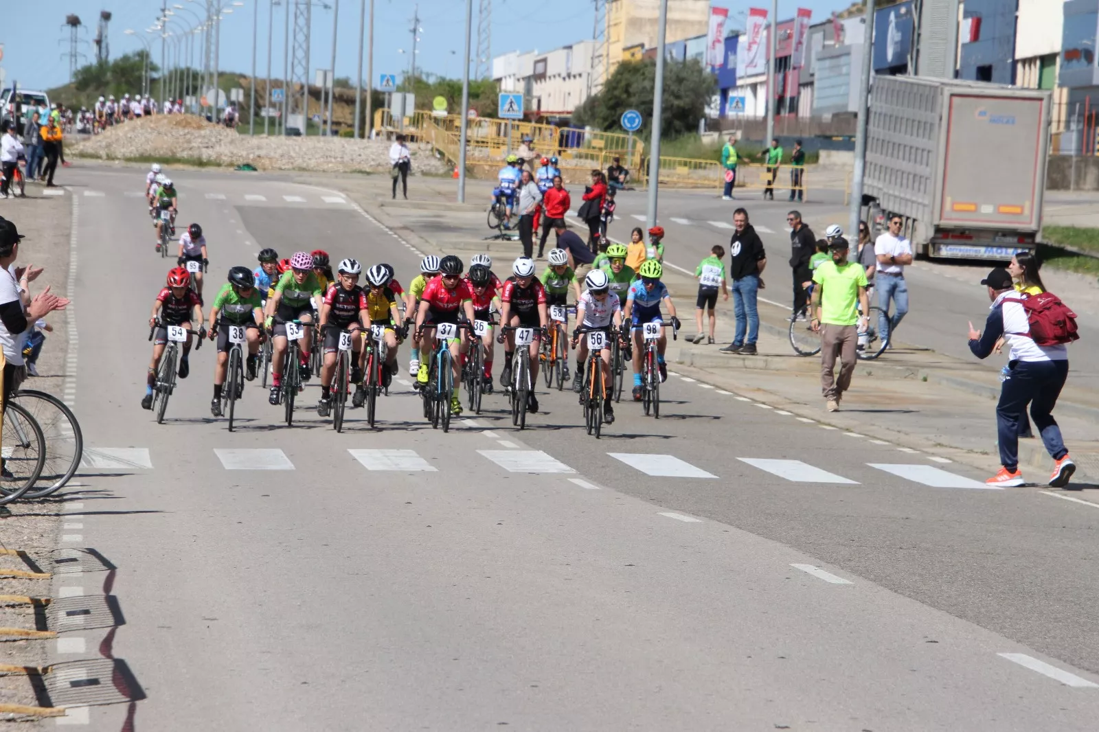 Trofeo San Jorge Ciclismo Escuelas y Cadetes. Foto Carlos Neofato