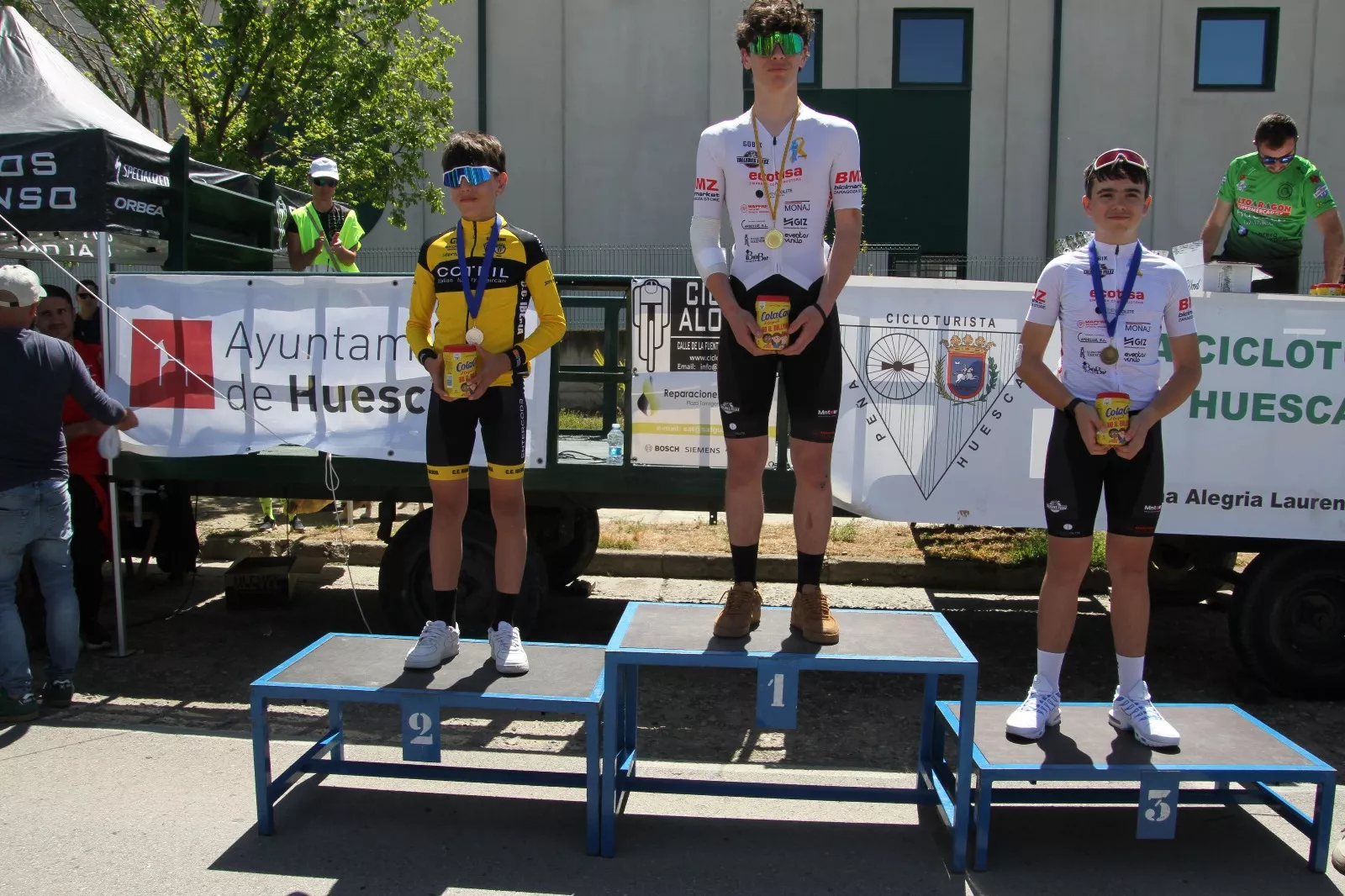 Trofeo San Jorge Ciclismo Escuelas y Cadetes. Foto Carlos Neofato