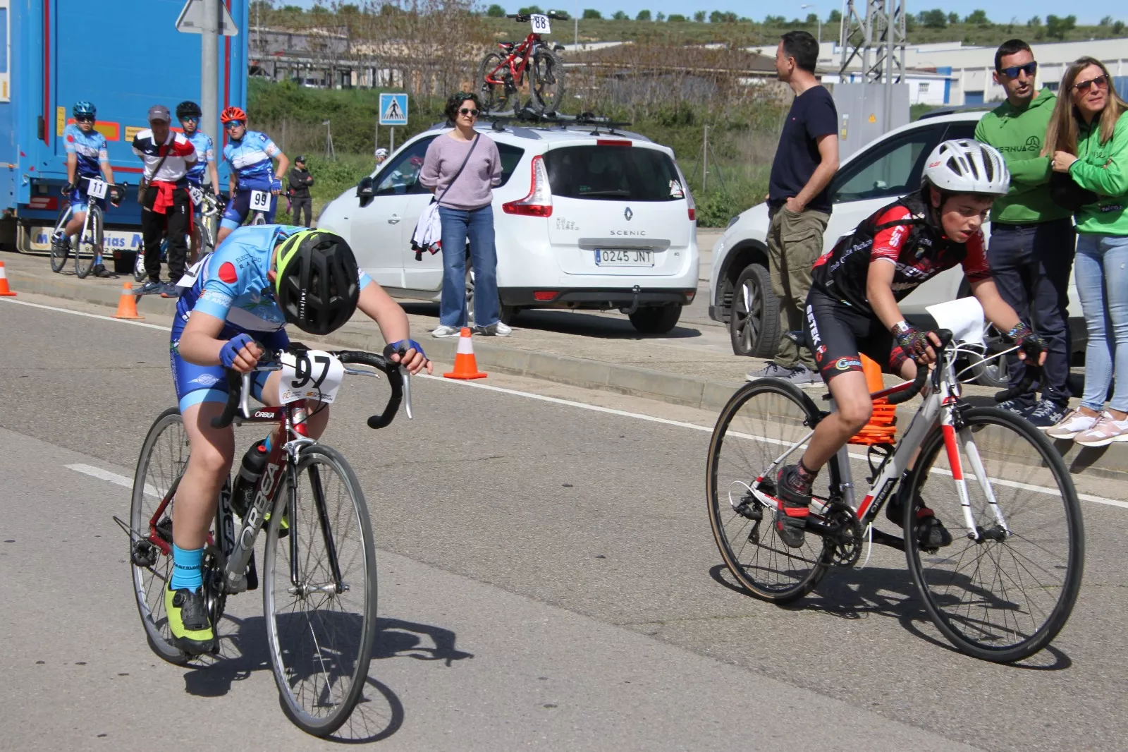 Trofeo San Jorge Ciclismo Escuelas y Cadetes. Foto Carlos Neofato