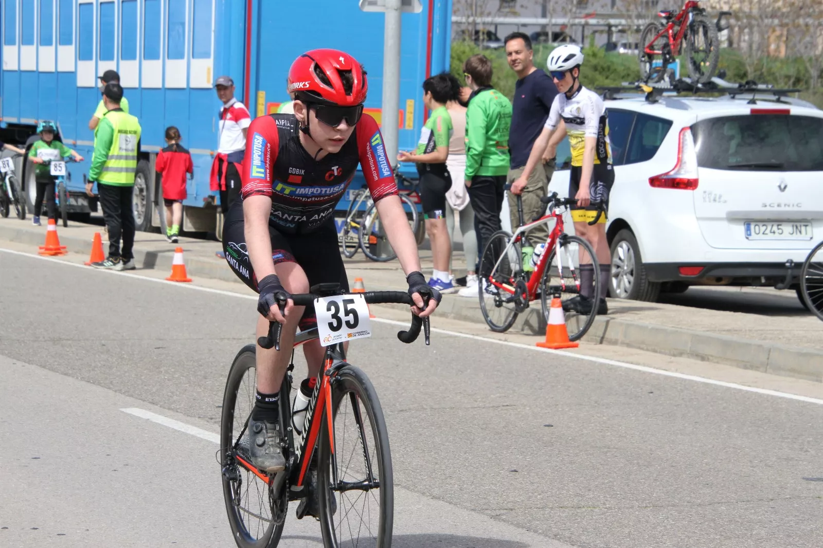 Trofeo San Jorge Ciclismo Escuelas y Cadetes. Foto Carlos Neofato 