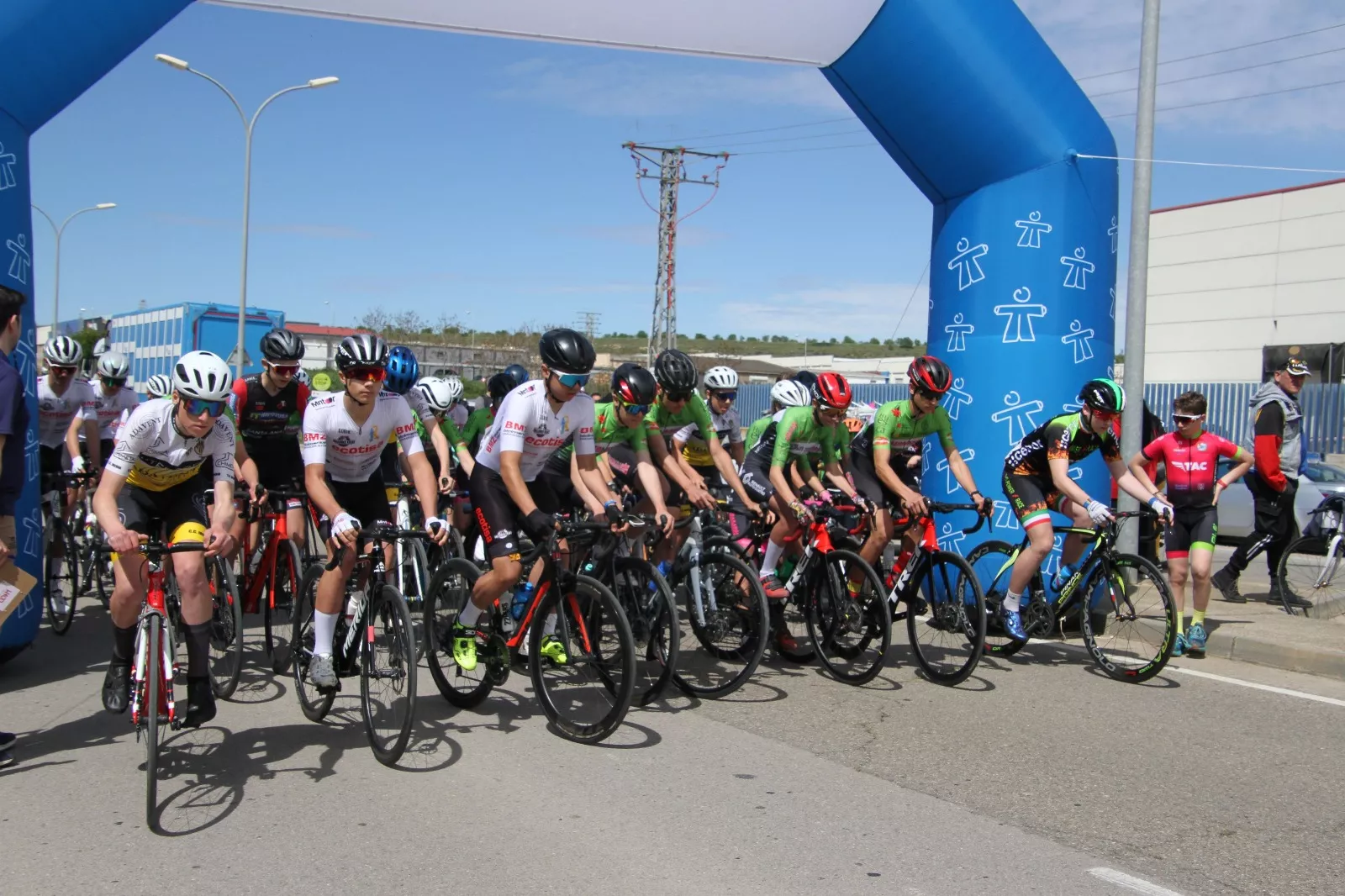 Trofeo San Jorge Ciclismo Escuelas y Cadetes. Foto Carlos Neofato