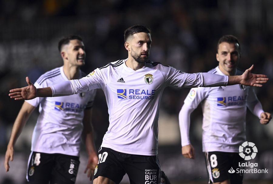 Partido Burgos Huesca. Foto La Liga 