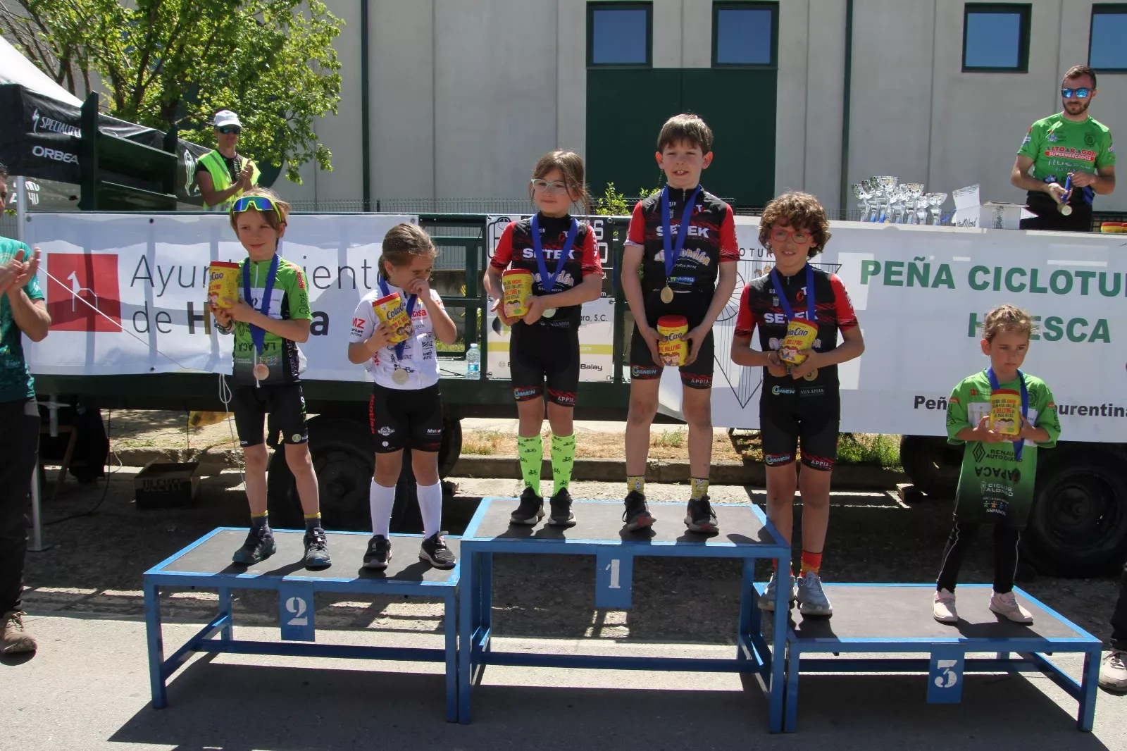 Trofeo San Jorge Ciclismo Escuelas y Cadetes. Foto Carlos Neofato