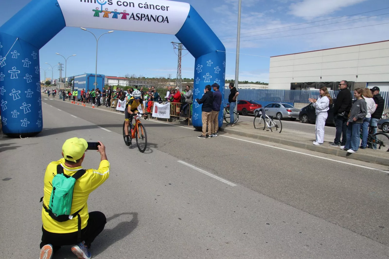 Trofeo San Jorge Ciclismo Escuelas y Cadetes. Foto Carlos Neofato