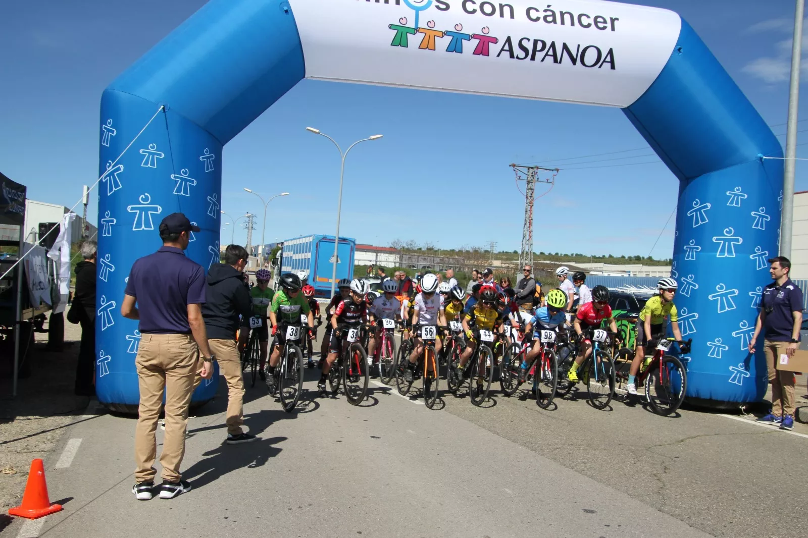 Trofeo San Jorge Ciclismo Escuelas y Cadetes. Foto Carlos Neofato