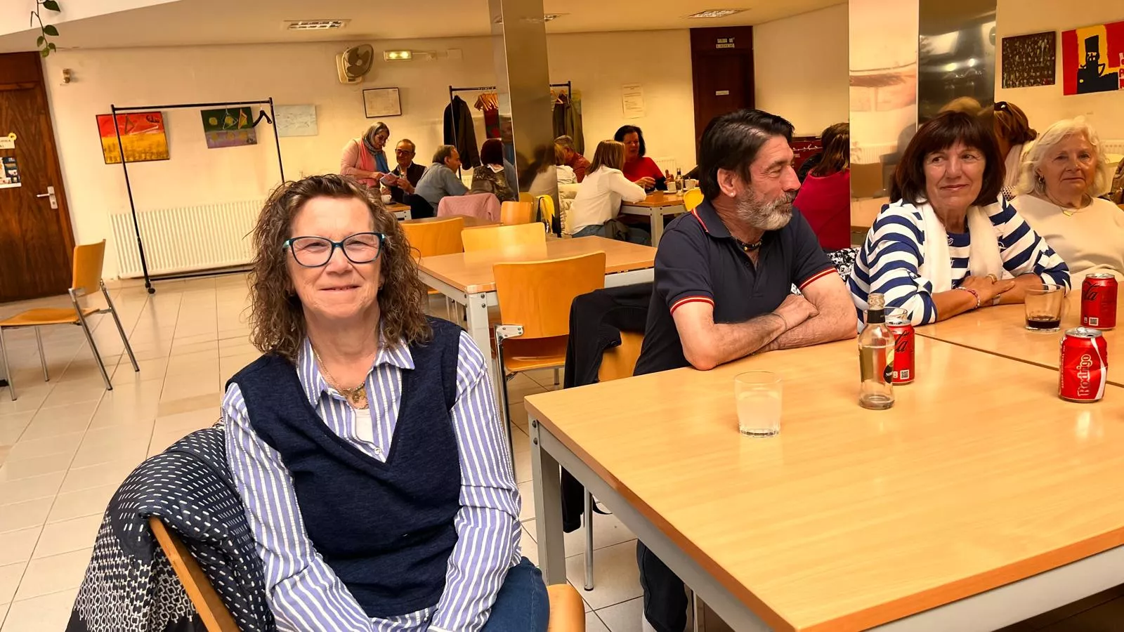 Hogar de Personas Mayores de Huesca el Día de San Jorge. Foto Mercedes Manterola