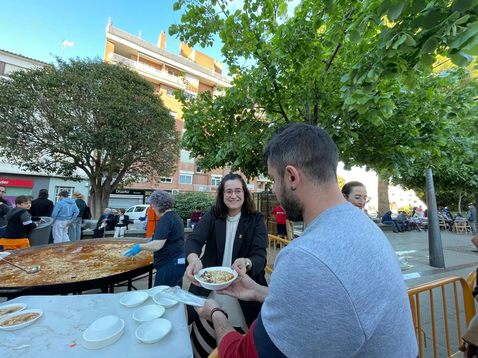 Celebración de San Jorge en Binéfar.