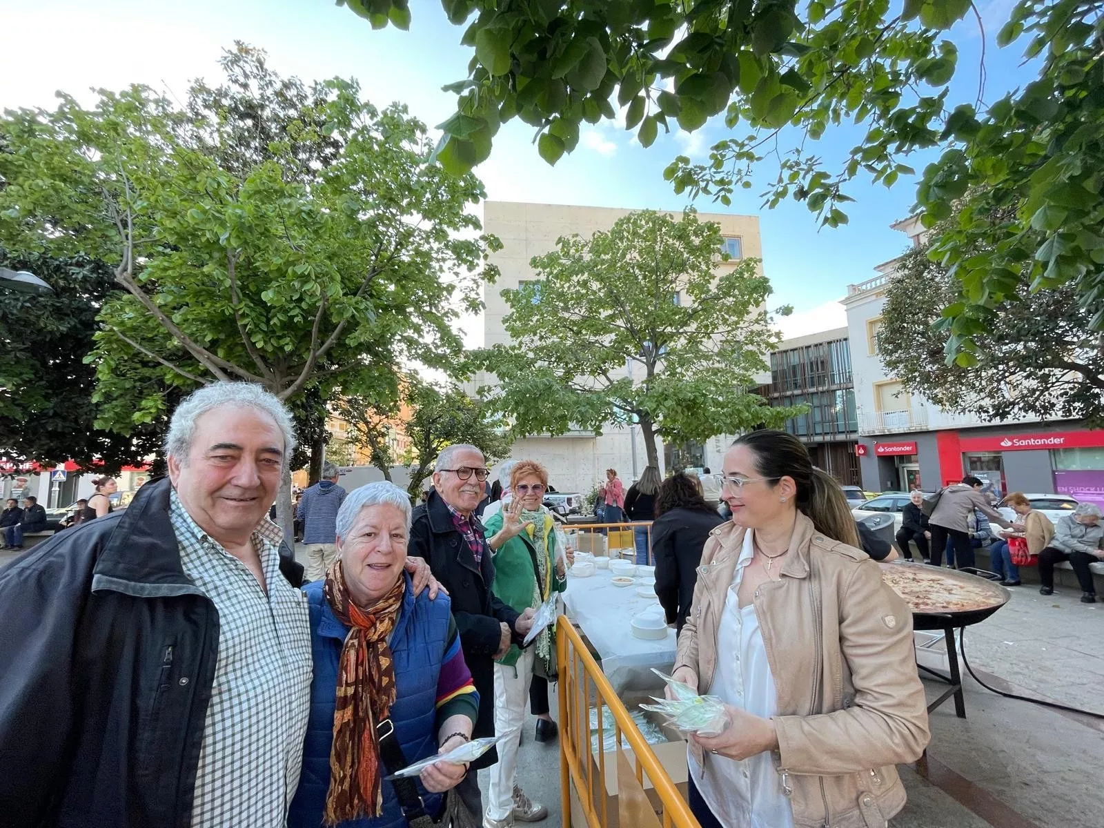 Celebración de San Jorge en Binéfar.