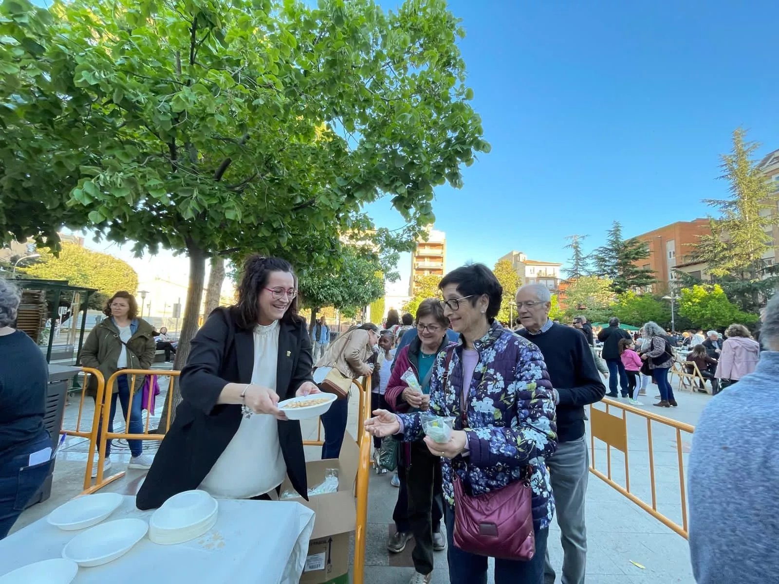 Celebración de San Jorge en Binéfar.