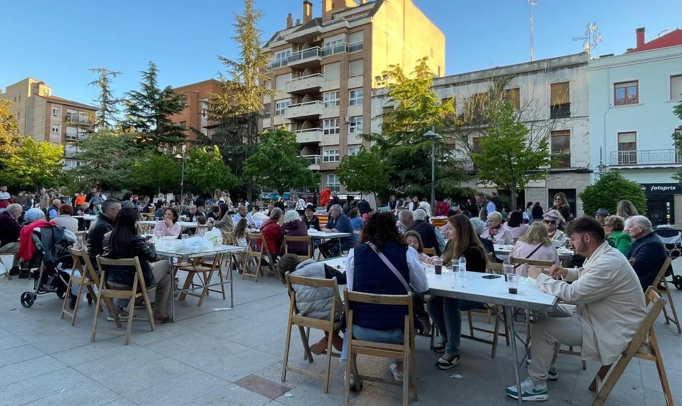 Celebración de San Jorge en Binéfar.