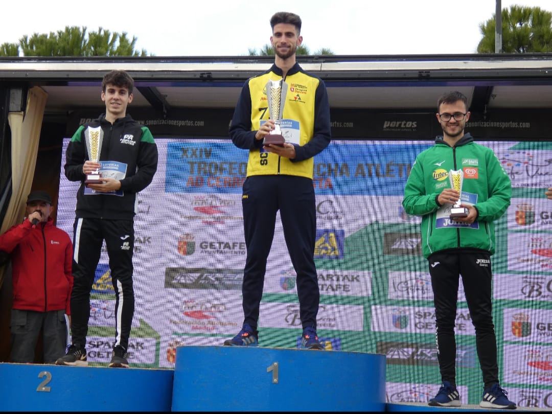 Dani De Lucas, nuevo récord de Intec Zoiti en 10 Km. marcha, tercero en Getafe