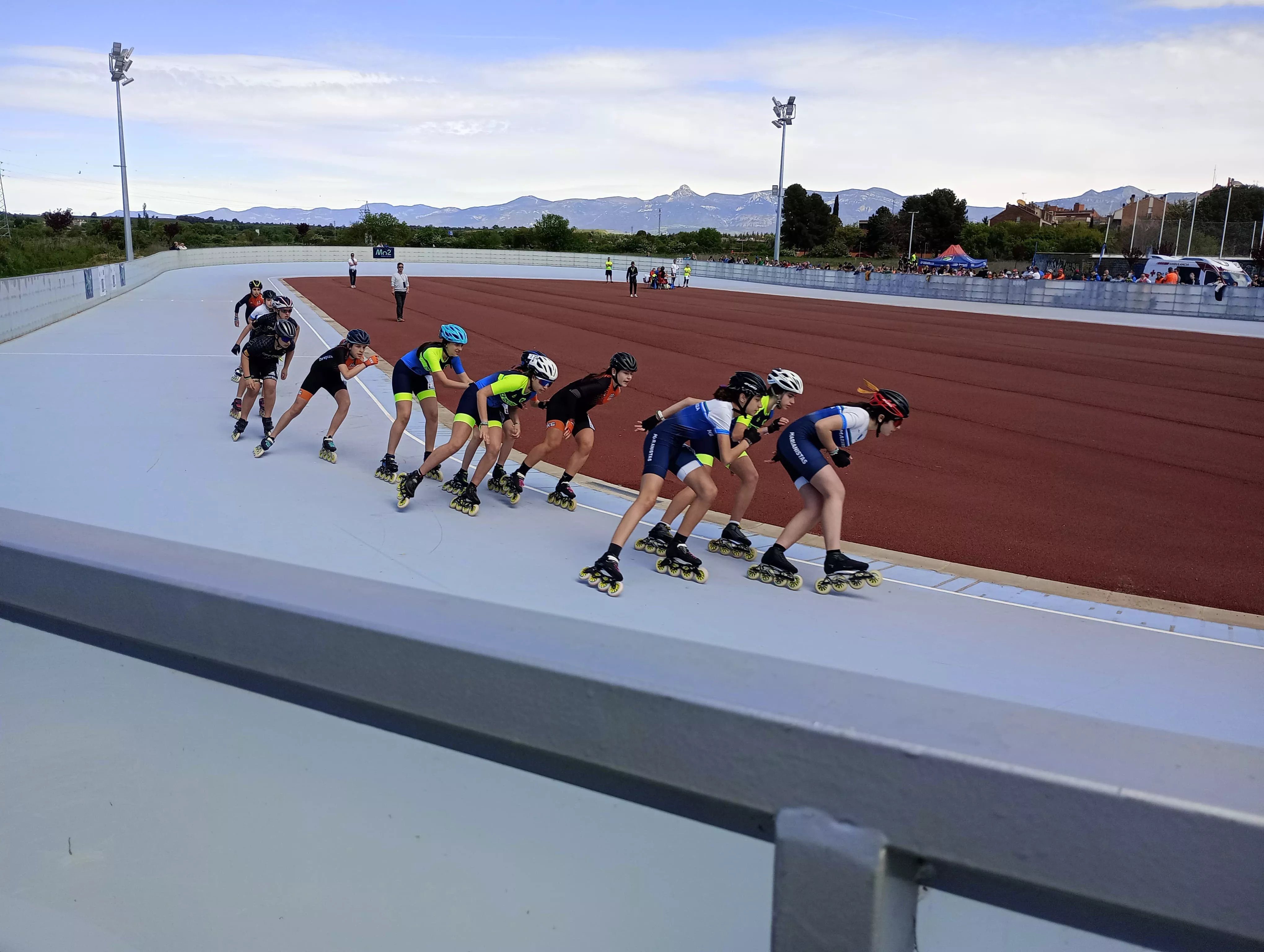 Liga Aragonesa de patinaje de velocidad.