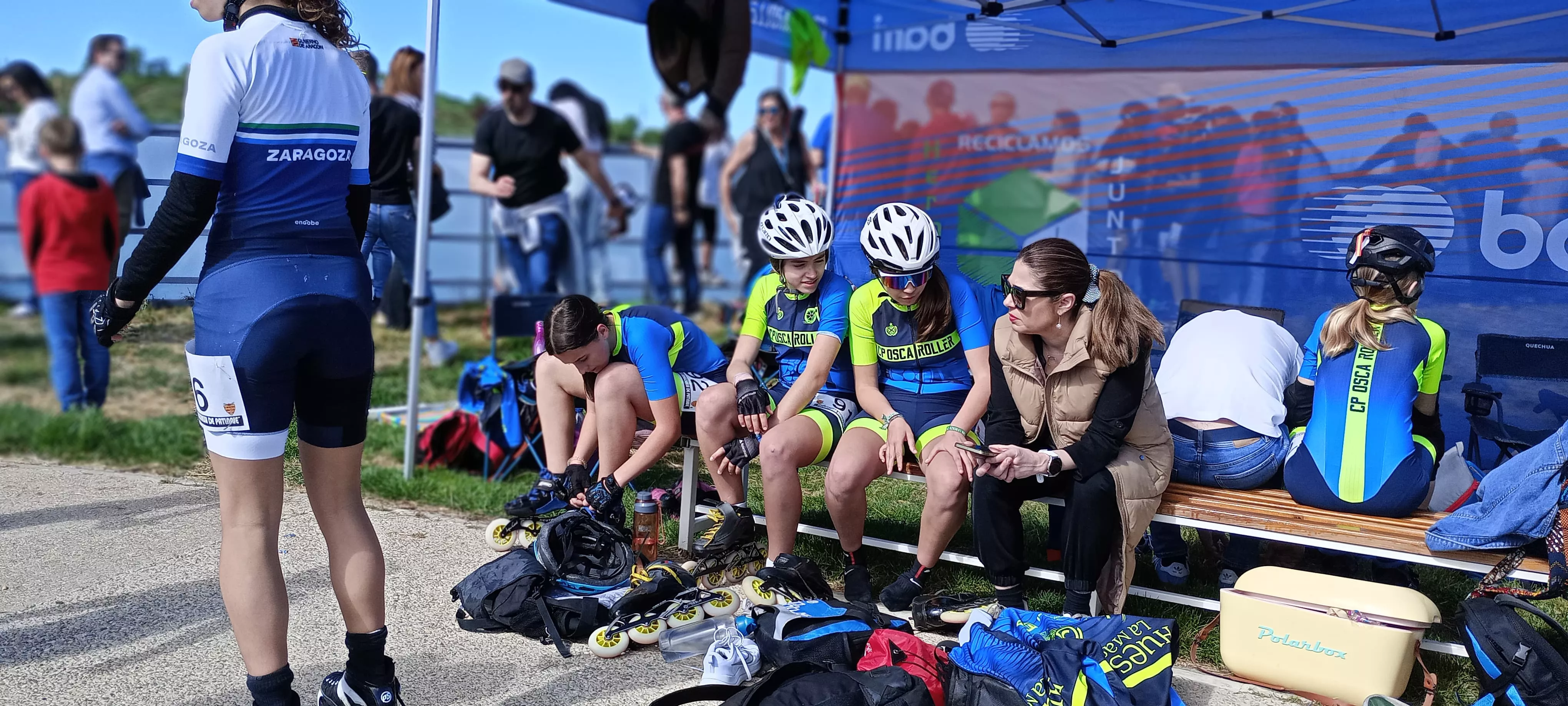 Liga Aragonesa de patinaje de velocidad.