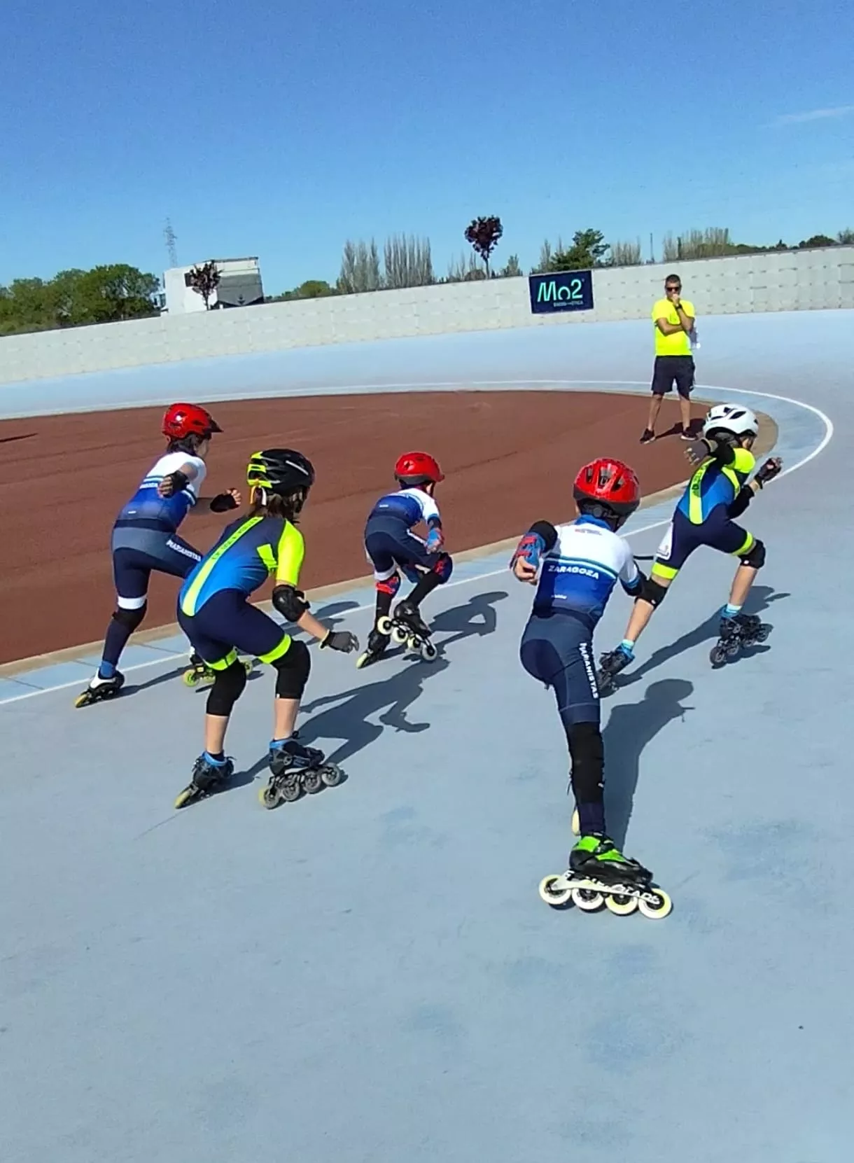 Liga Aragonesa de patinaje de velocidad.