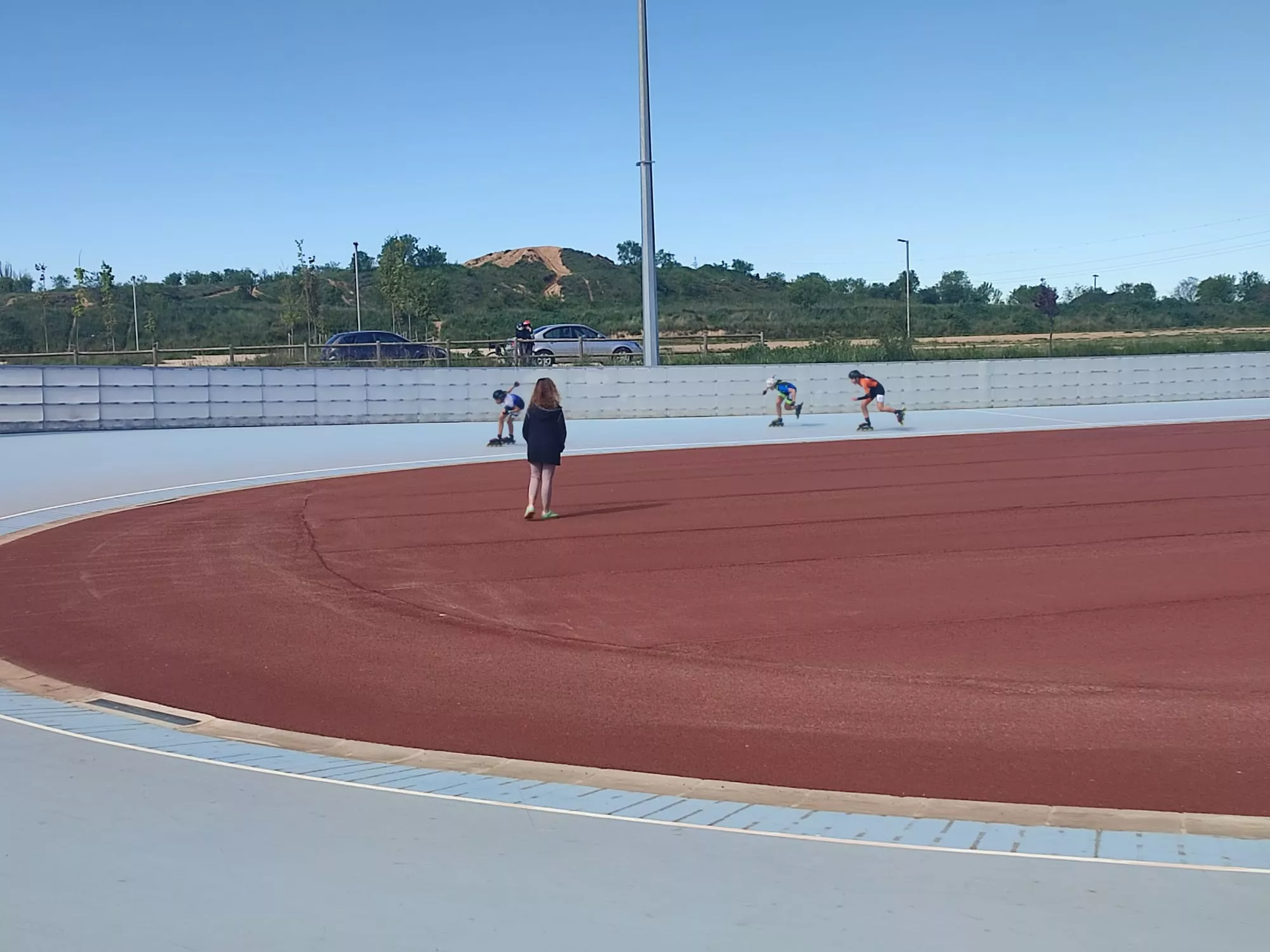 Liga Aragonesa de patinaje de velocidad.