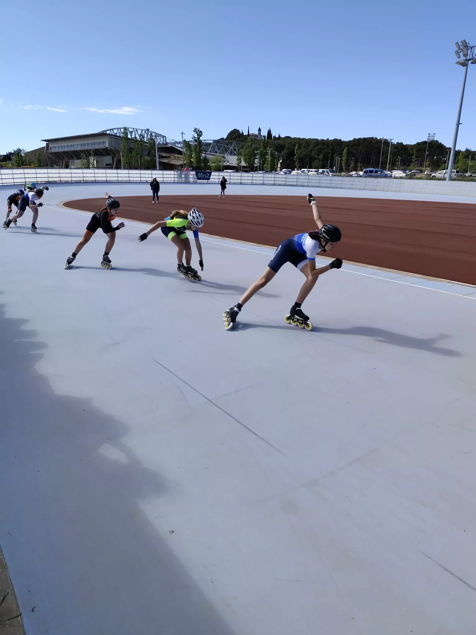 Liga Aragonesa de patinaje de velocidad.