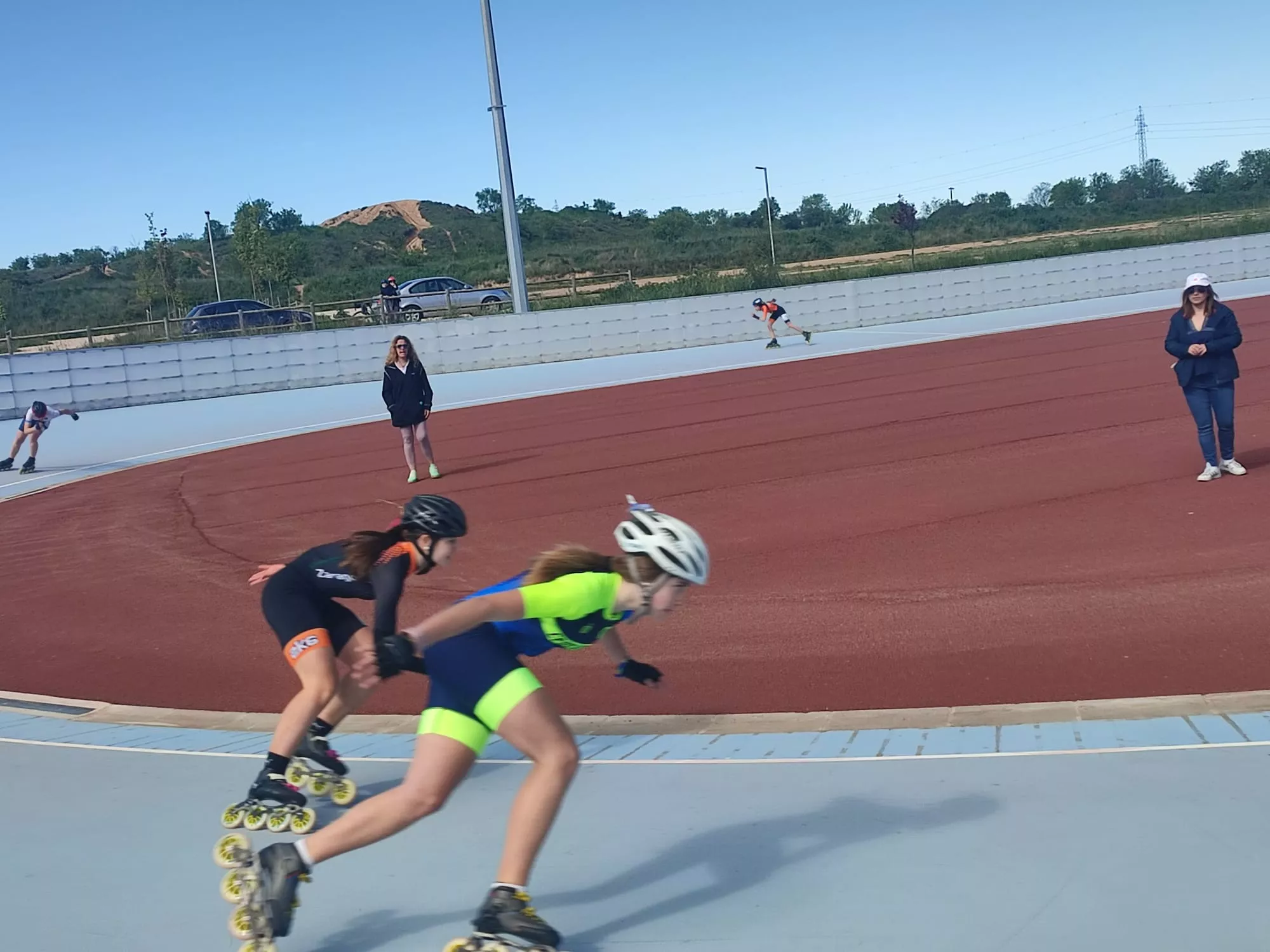 Liga Aragonesa de patinaje de velocidad.