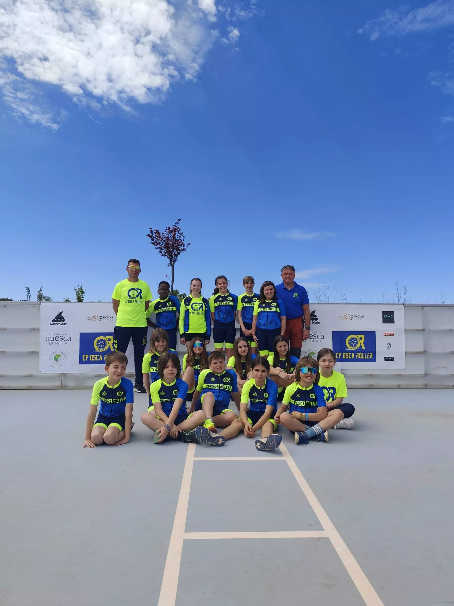 Liga Aragonesa de patinaje de velocidad.