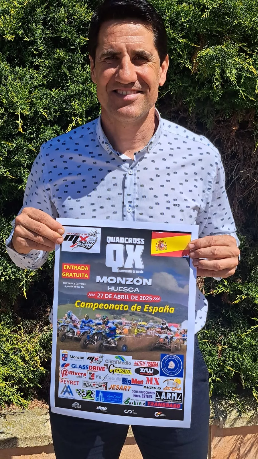 Eliseo Martín, concejal de deportes de Monzón.