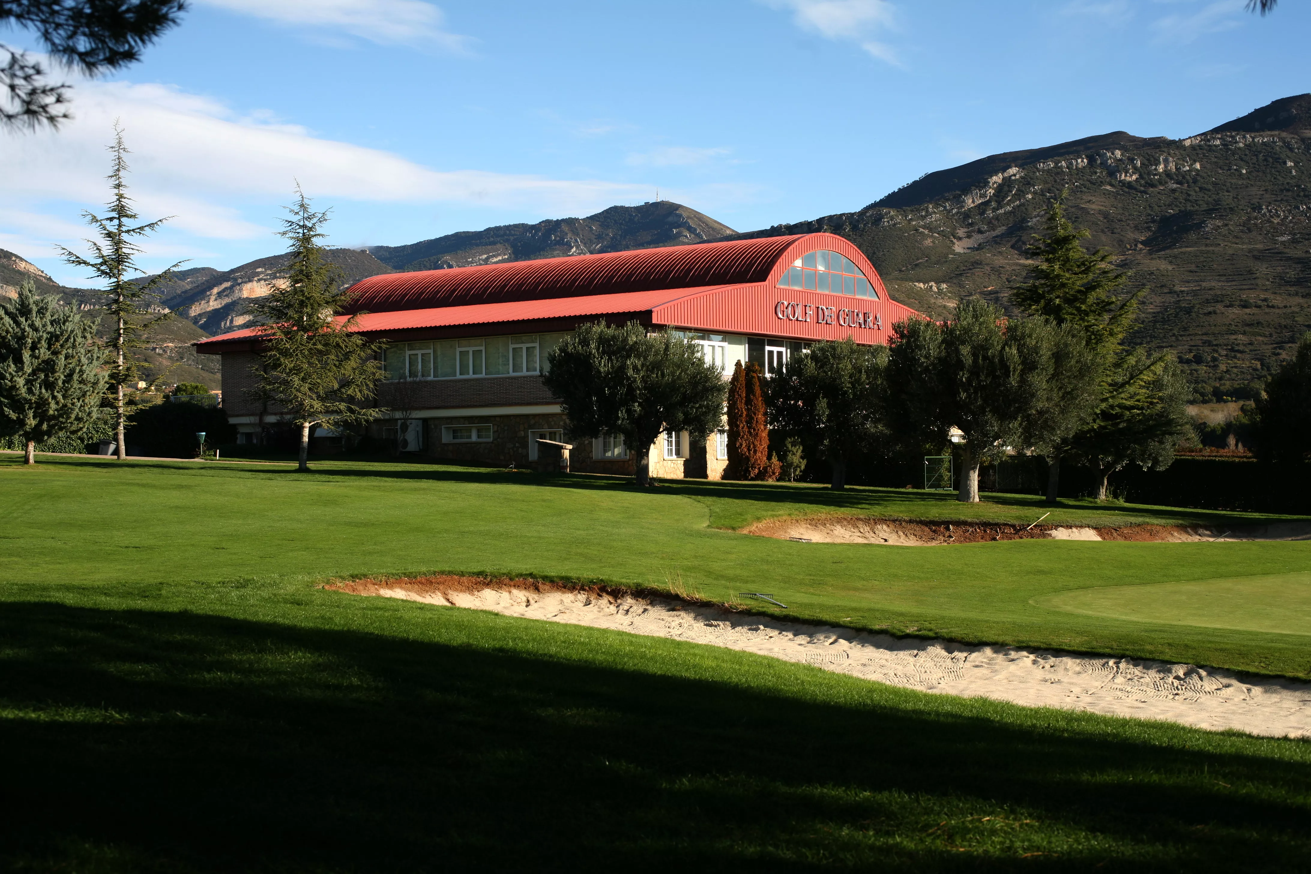Instalación de Golf de Guara. 
