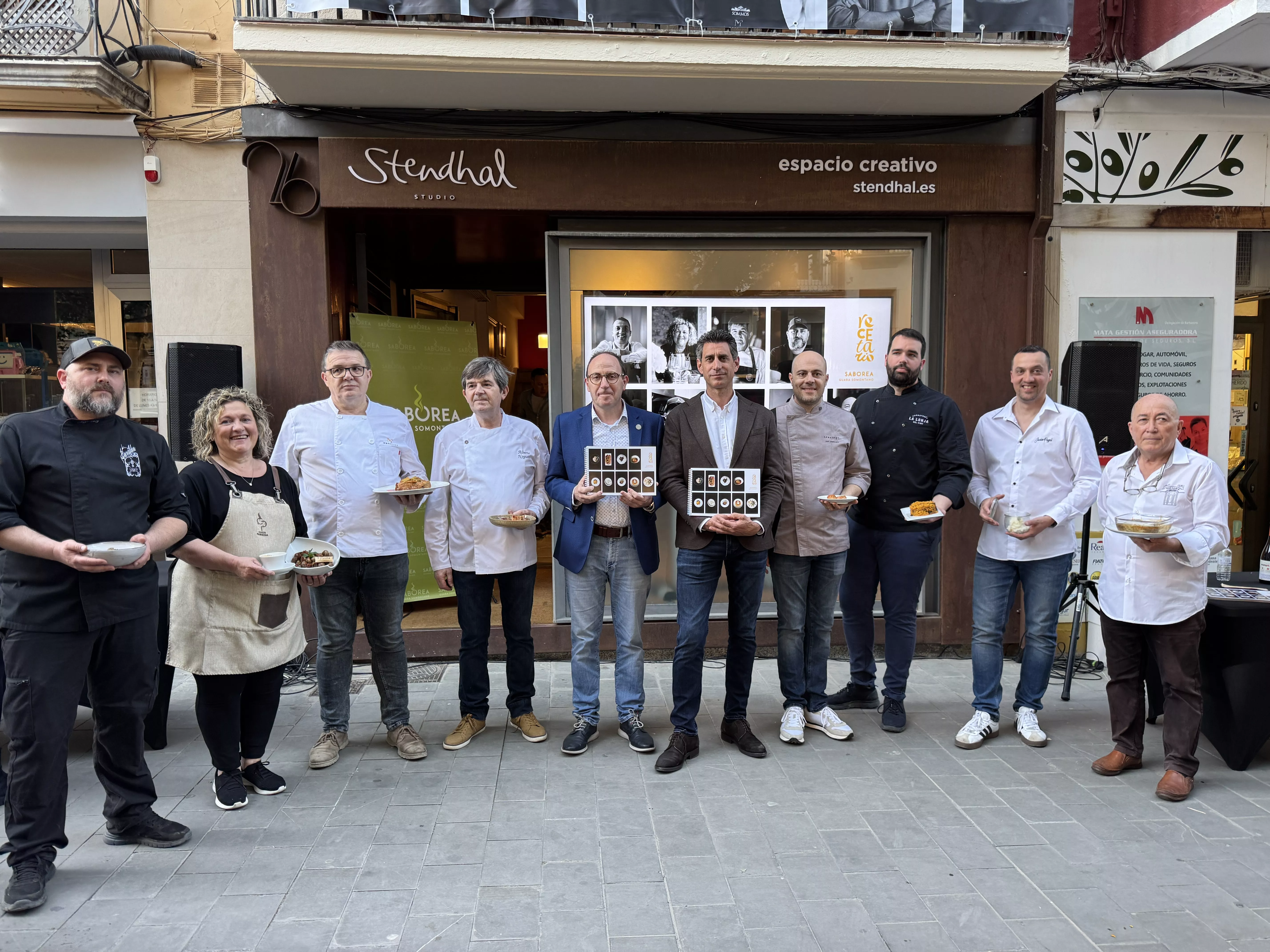 Nueve restaurantes se unen a Saborea Guara Somontano en el fomento de la gastronomía tradicional.