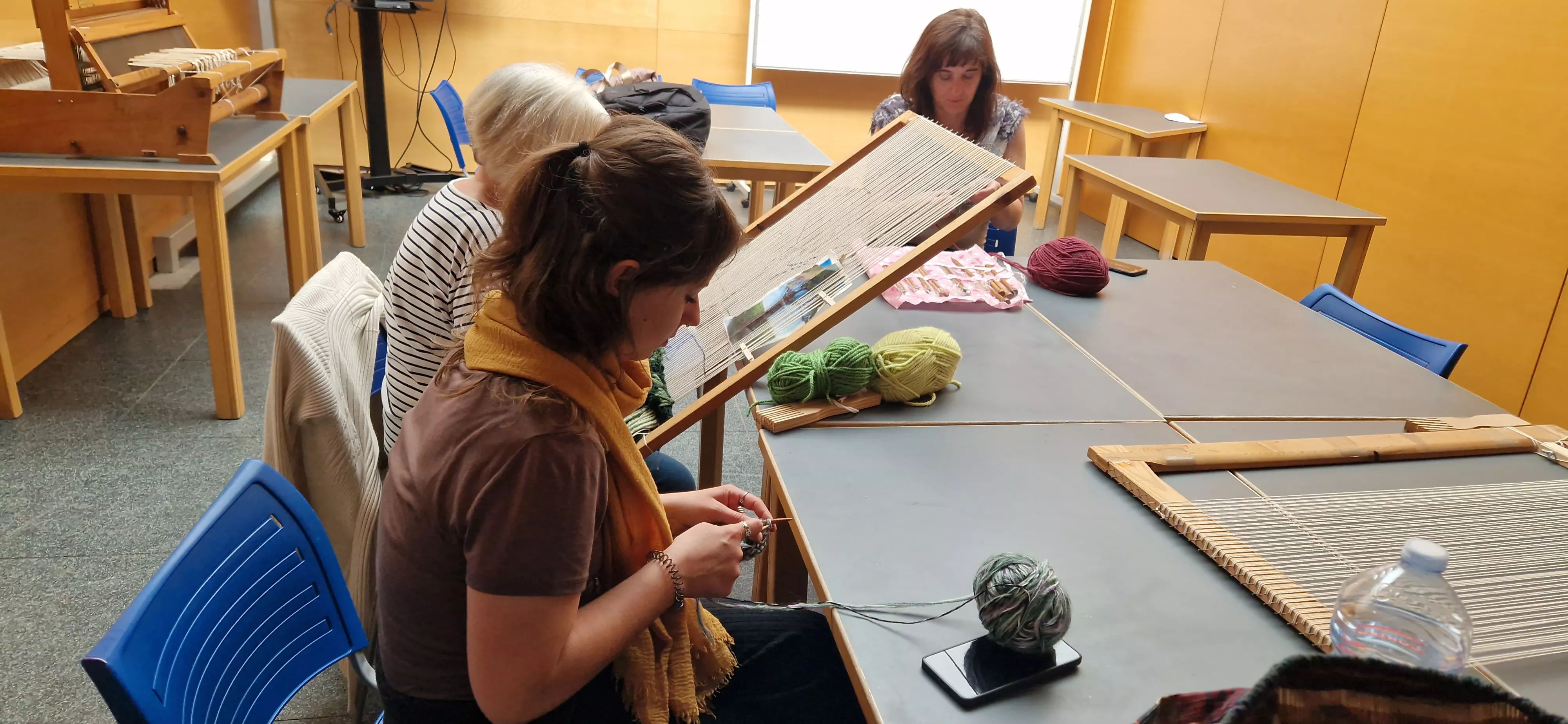  Aula de Tapices de Arcadia en el Centro Cívico. Foto Myriam Martínez