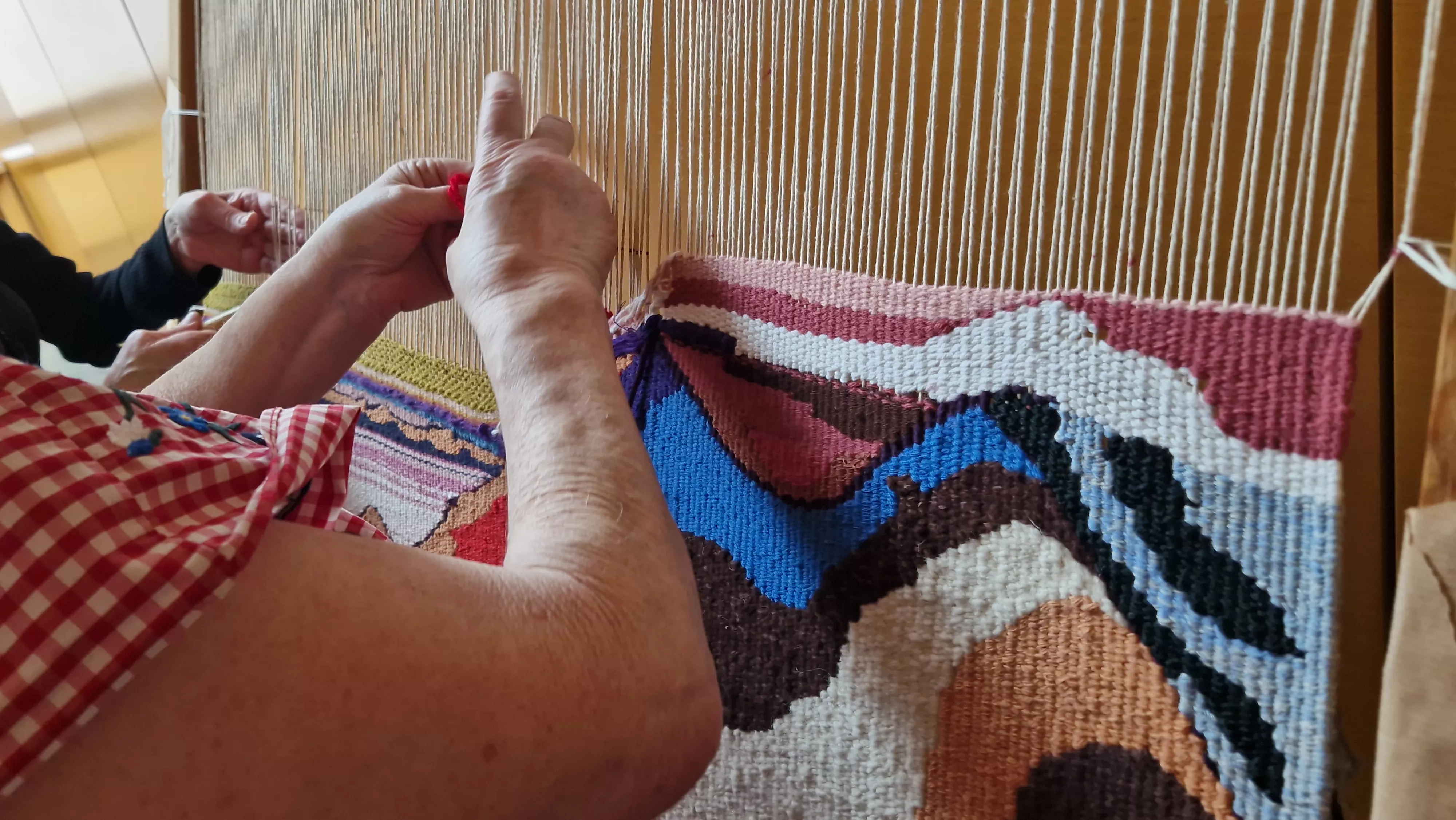  Aula de Tapices de Arcadia en el Centro Cívico. Foto Myriam Martínez