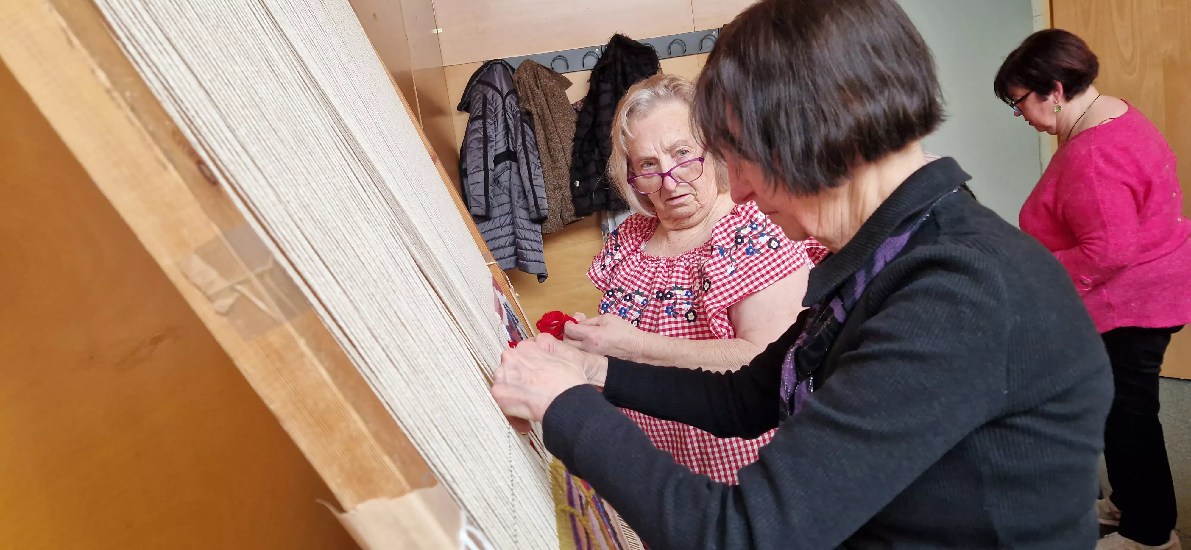  Aula de Tapices de Arcadia en el Centro Cívico. Foto Myriam Martínez