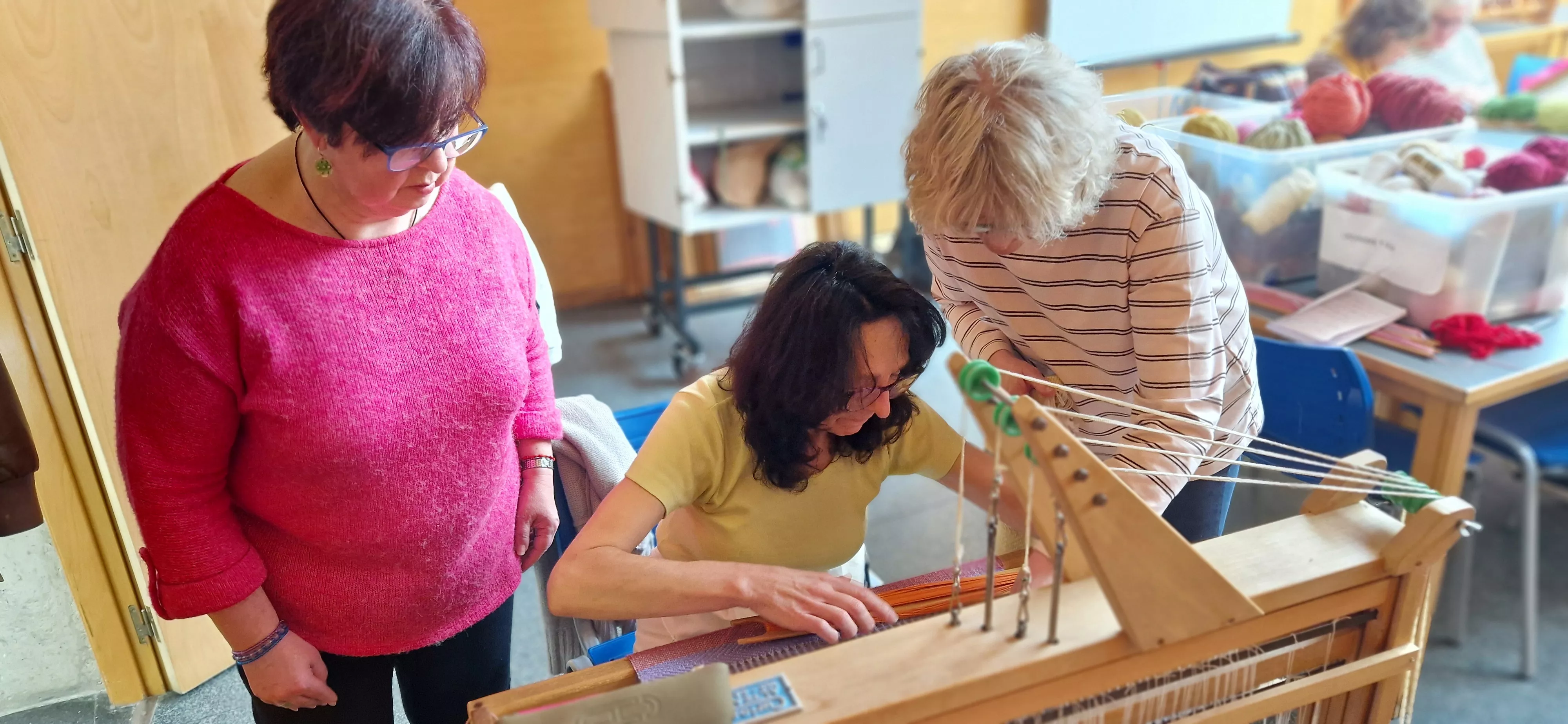  Aula de Tapices de Arcadia en el Centro Cívico. Foto Myriam Martínez