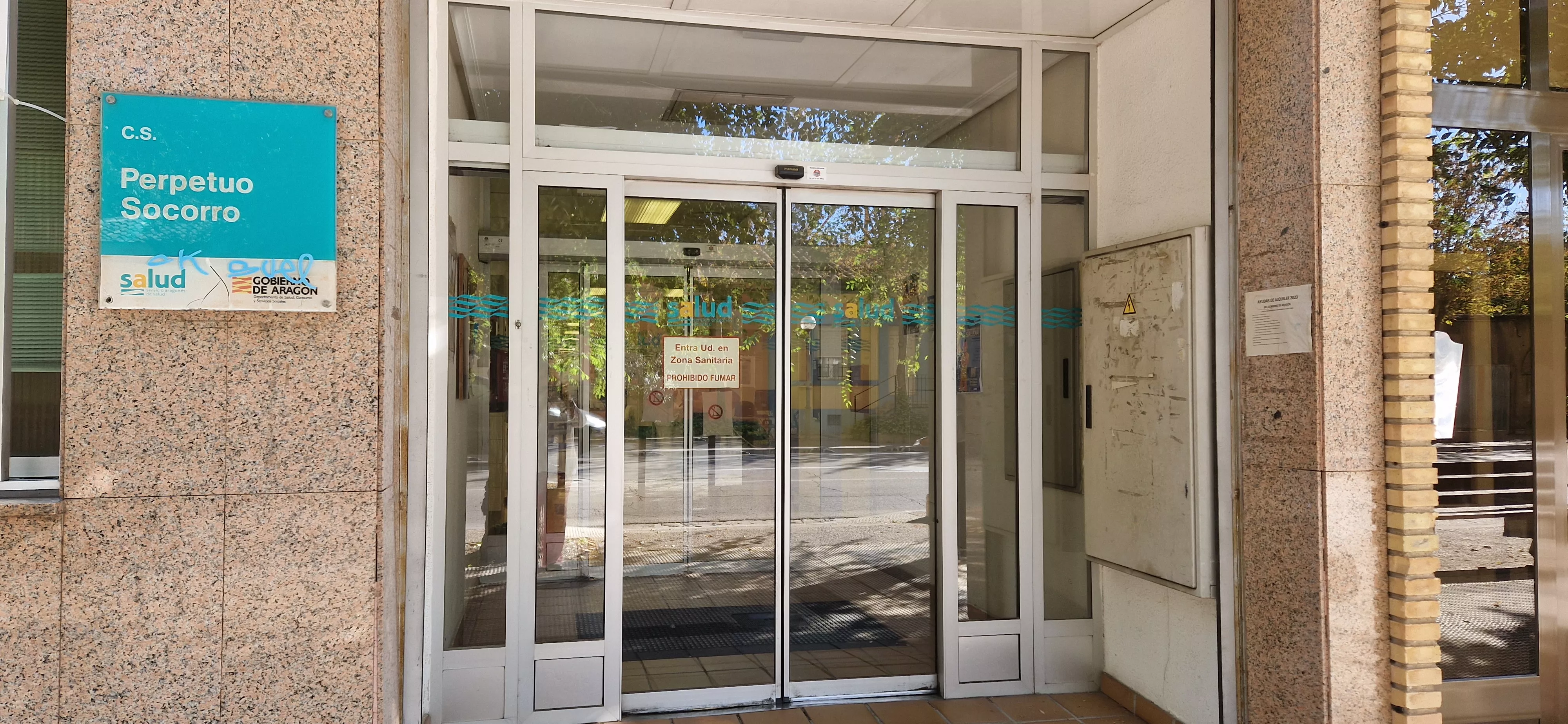 Centro de Salud del Perpetuo Socorro. Foto Myriam Martínez Centro de Salud del Perpetuo Socorro. Foto Myriam Martínez