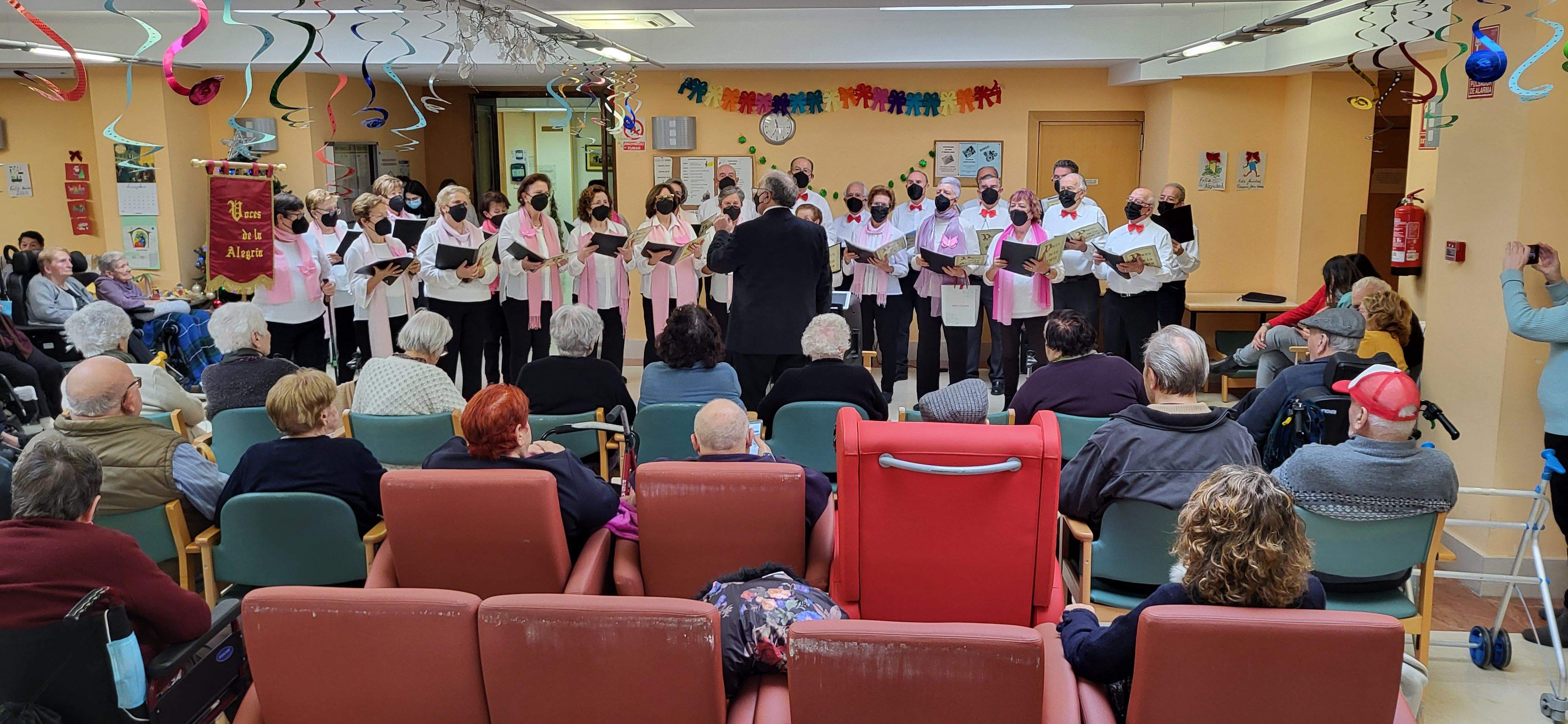 El coro "Voces de la Alegría" El coro "Voces de la Alegría"