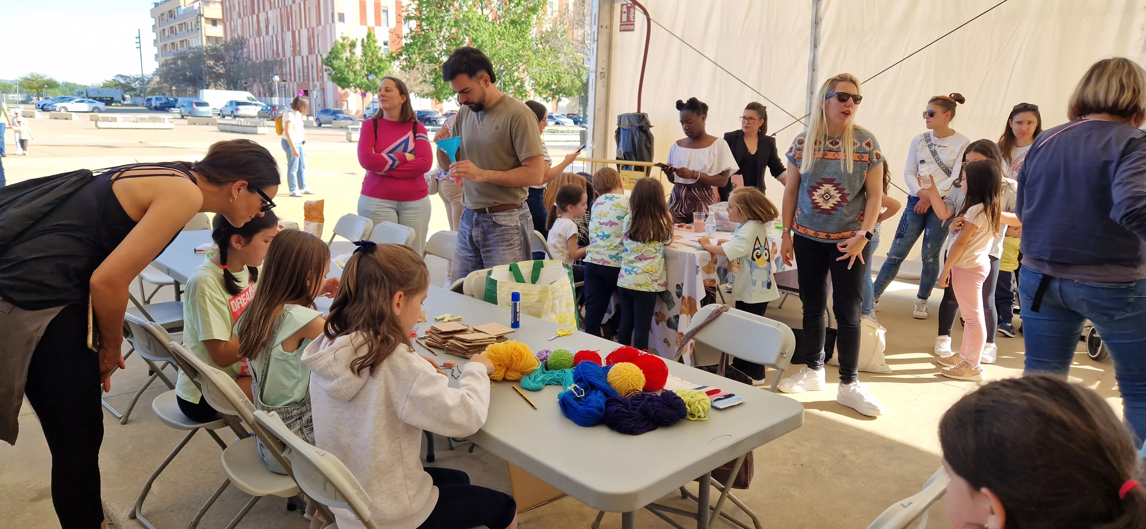  Fiesta de Primavera de la Plataforma por la Escuela Pública de Huesca. Foto Myriam Martínez