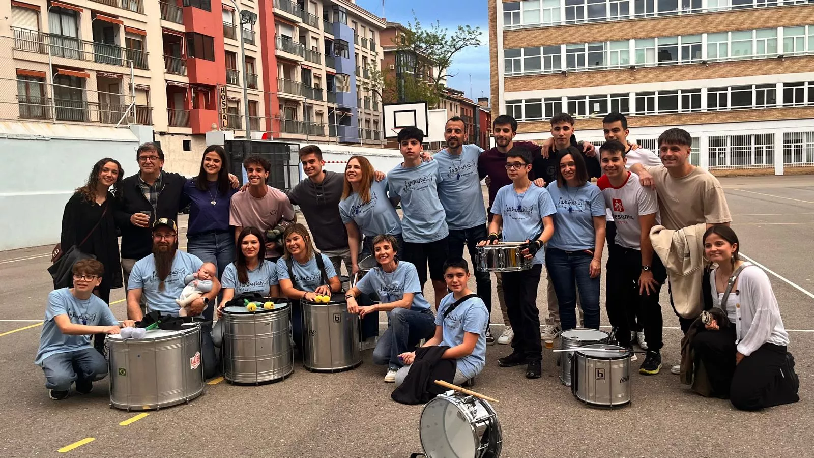 Participantes en uno de los actos de la segunda jornada del programa Date Vida de Salesianos.
