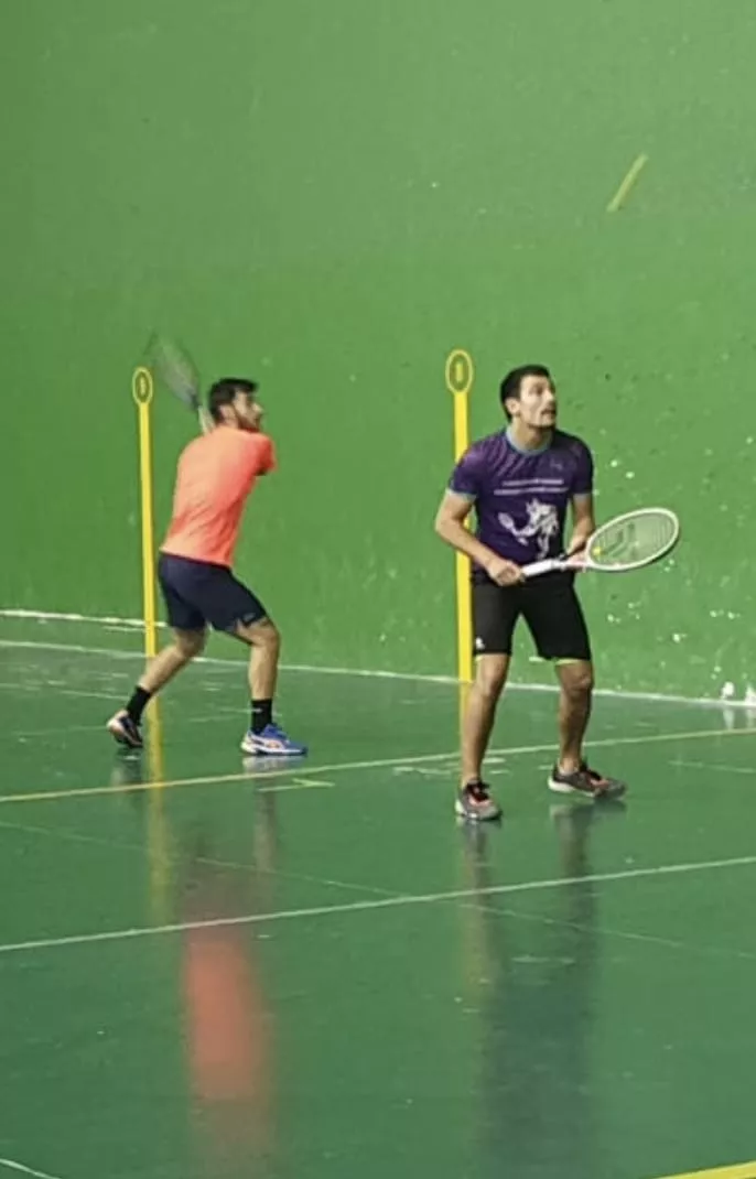 El Open San Jorge de frontenis concluye este sábado.