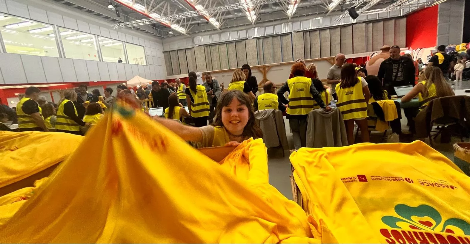 Pre-Marcha Aspace en el Palacio de Congresos de Huesca. Foto Mercedes Manterola