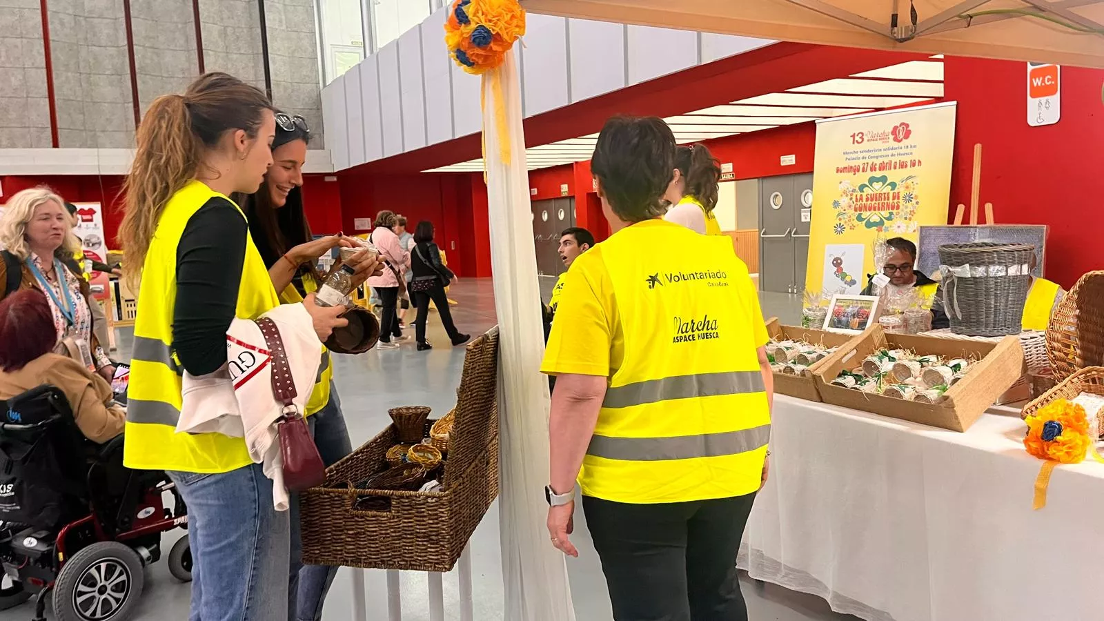 Pre-Marcha Aspace en el Palacio de Congresos de Huesca. Foto Mercedes Manterola