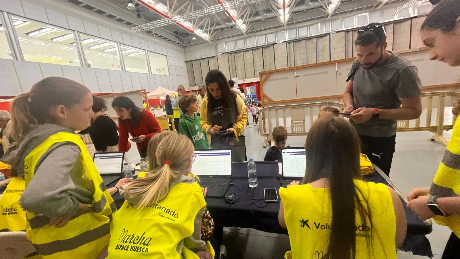 Pre-Marcha Aspace en el Palacio de Congresos de Huesca. Foto Mercedes Manterola