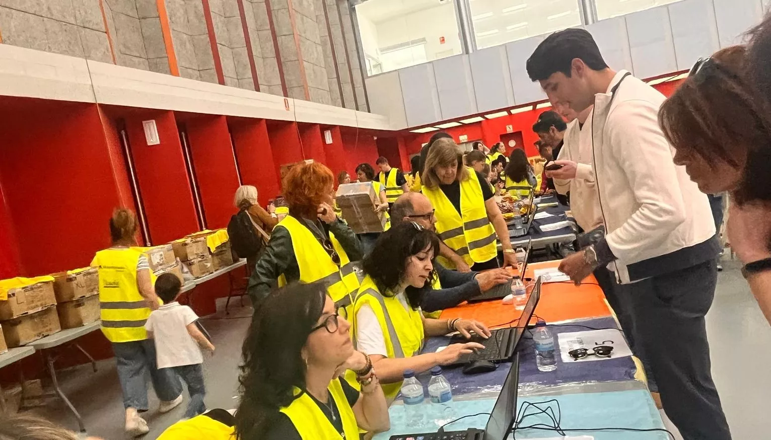Pre-Marcha Aspace en el Palacio de Congresos de Huesca. Foto Mercedes Manterola