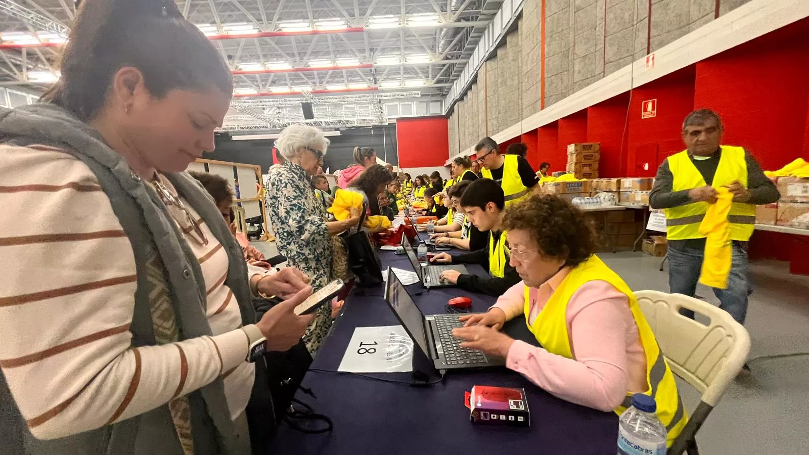 Pre-Marcha Aspace en el Palacio de Congresos de Huesca. Foto Mercedes Manterola